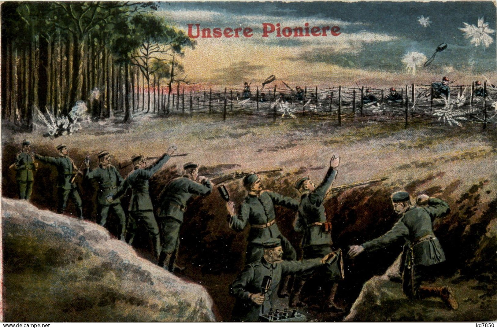 Unsere Pioniere - Weltkrieg 1914-18