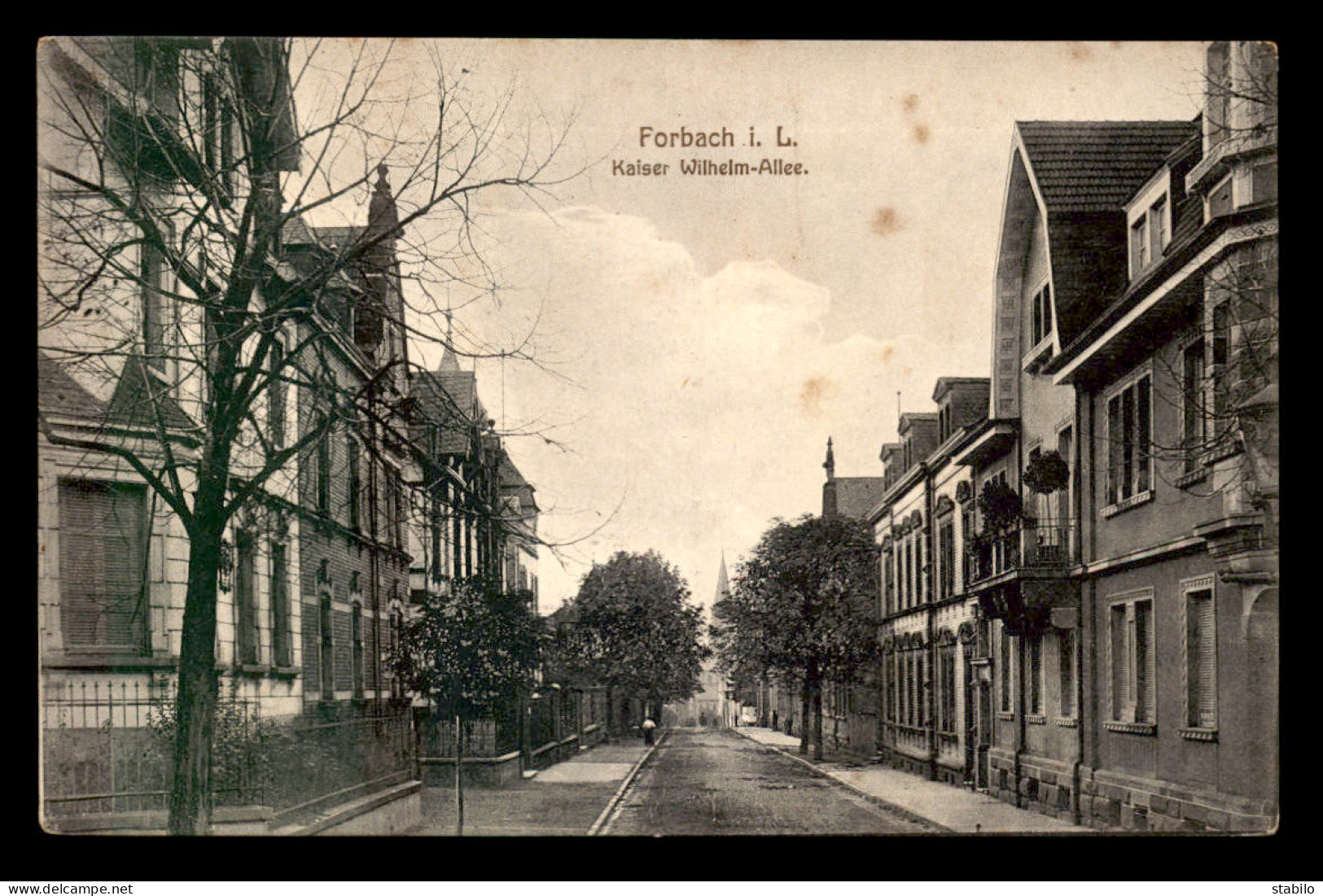 57 - FORBACH - KAISER WILHELM-ALLEE - Forbach