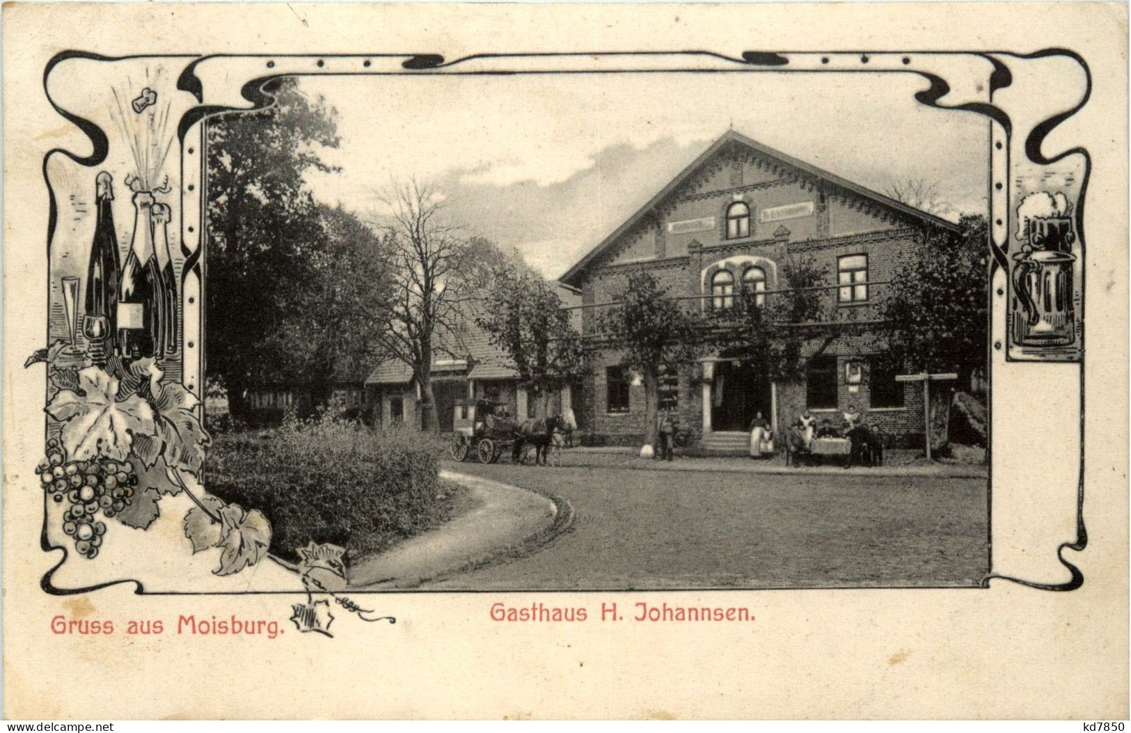 Gruss Aus Moisburg - Gasthaus H. Johannsen - Altri & Non Classificati