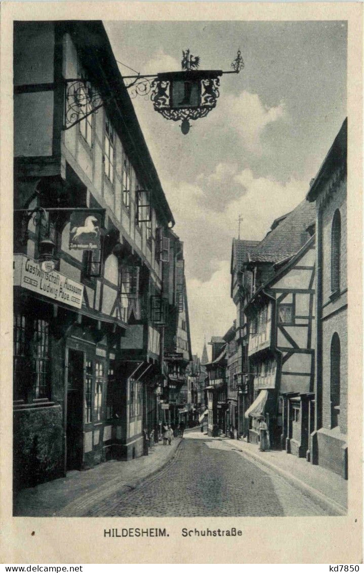 Hildesheim - Schuhstrasse - Hildesheim