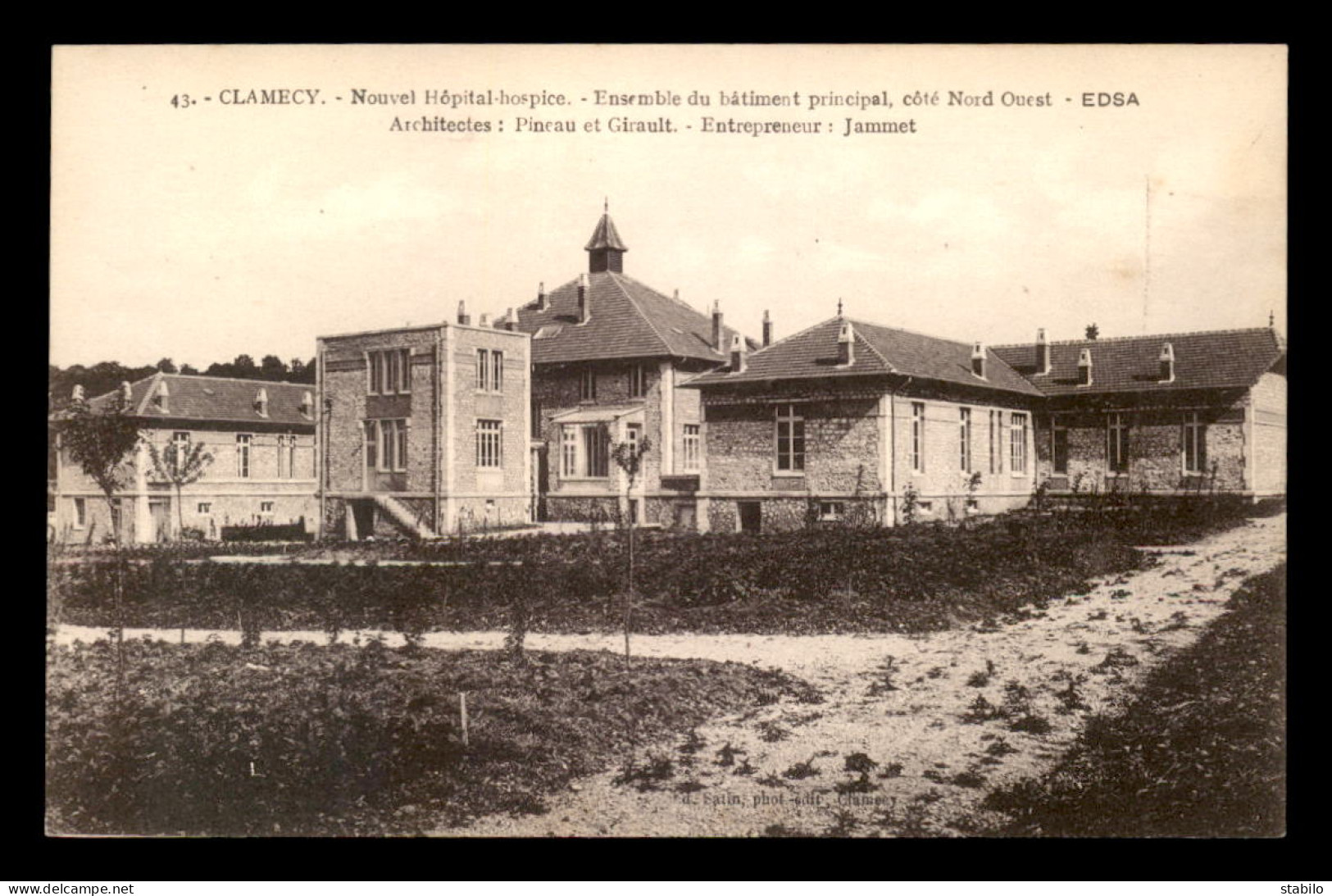 58 - CLAMECY - LE NOUVEL HOPITAL-HOSPICE - Clamecy