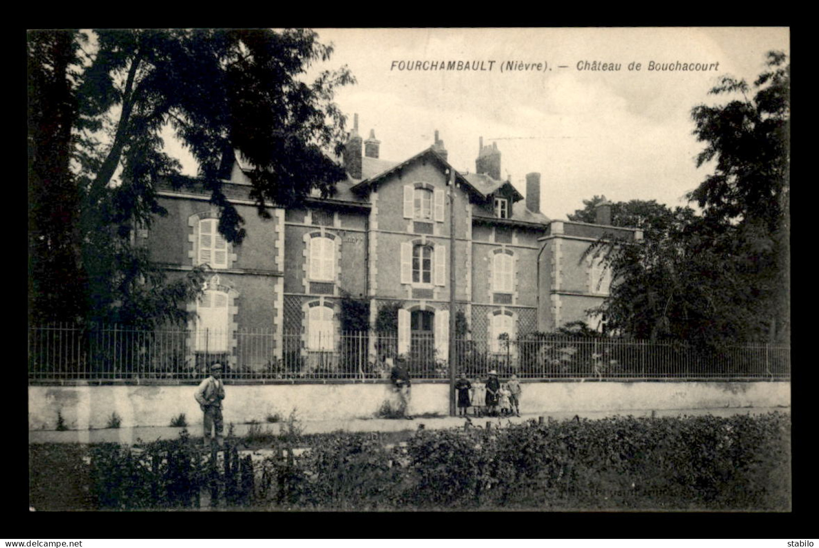 58 - FOURCHAMBAULT - CHATEAU DE BOUCHACOURT - Sonstige & Ohne Zuordnung