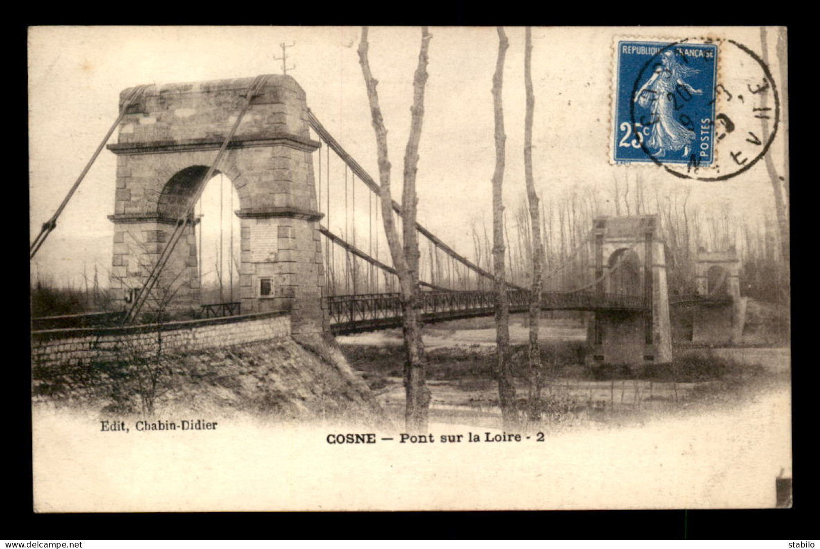 58 - COSNE-SUR-LOIRE - LE PONT SUR LA LOIRE - Cosne Cours Sur Loire