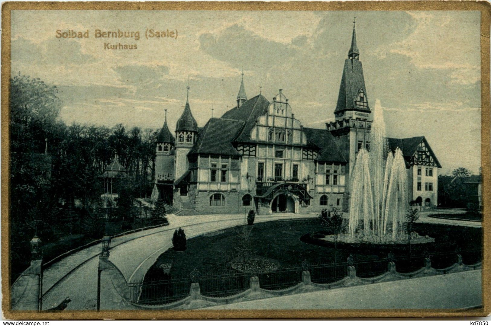 Bernburg - Kurhaus - Bernburg (Saale)
