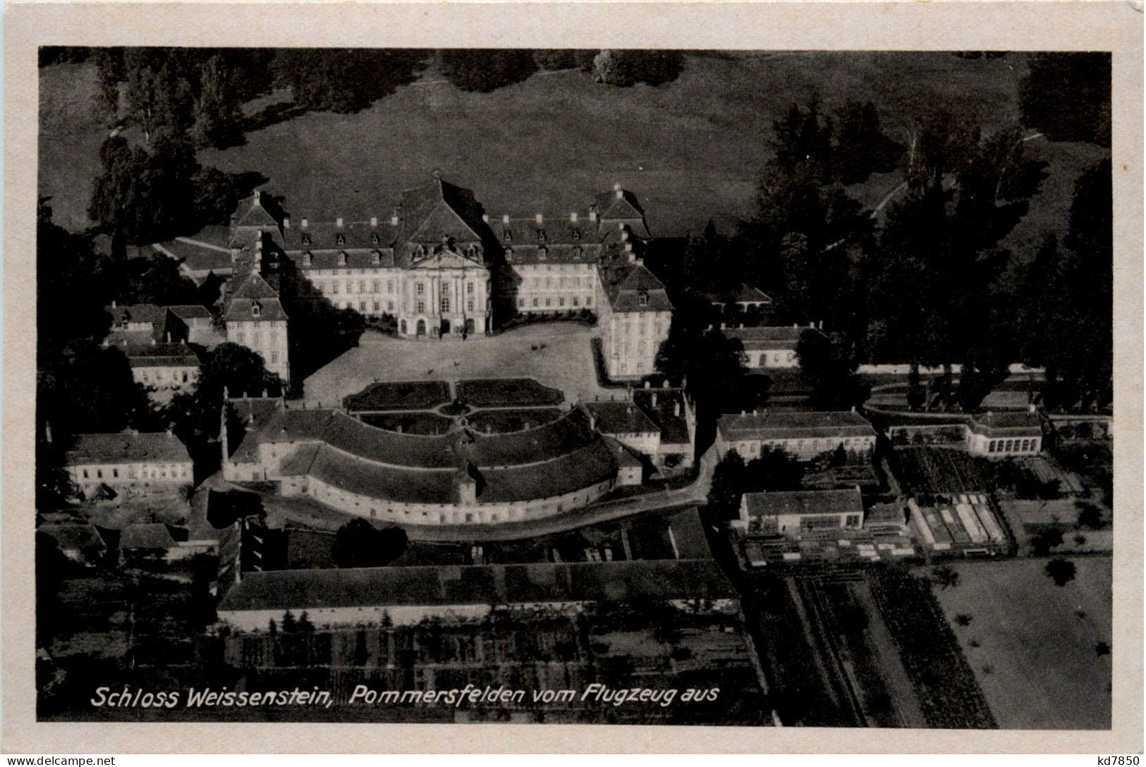 Pommersfelden - Schloss Weisenstein Vom Flugzeug Aus - Andere & Zonder Classificatie