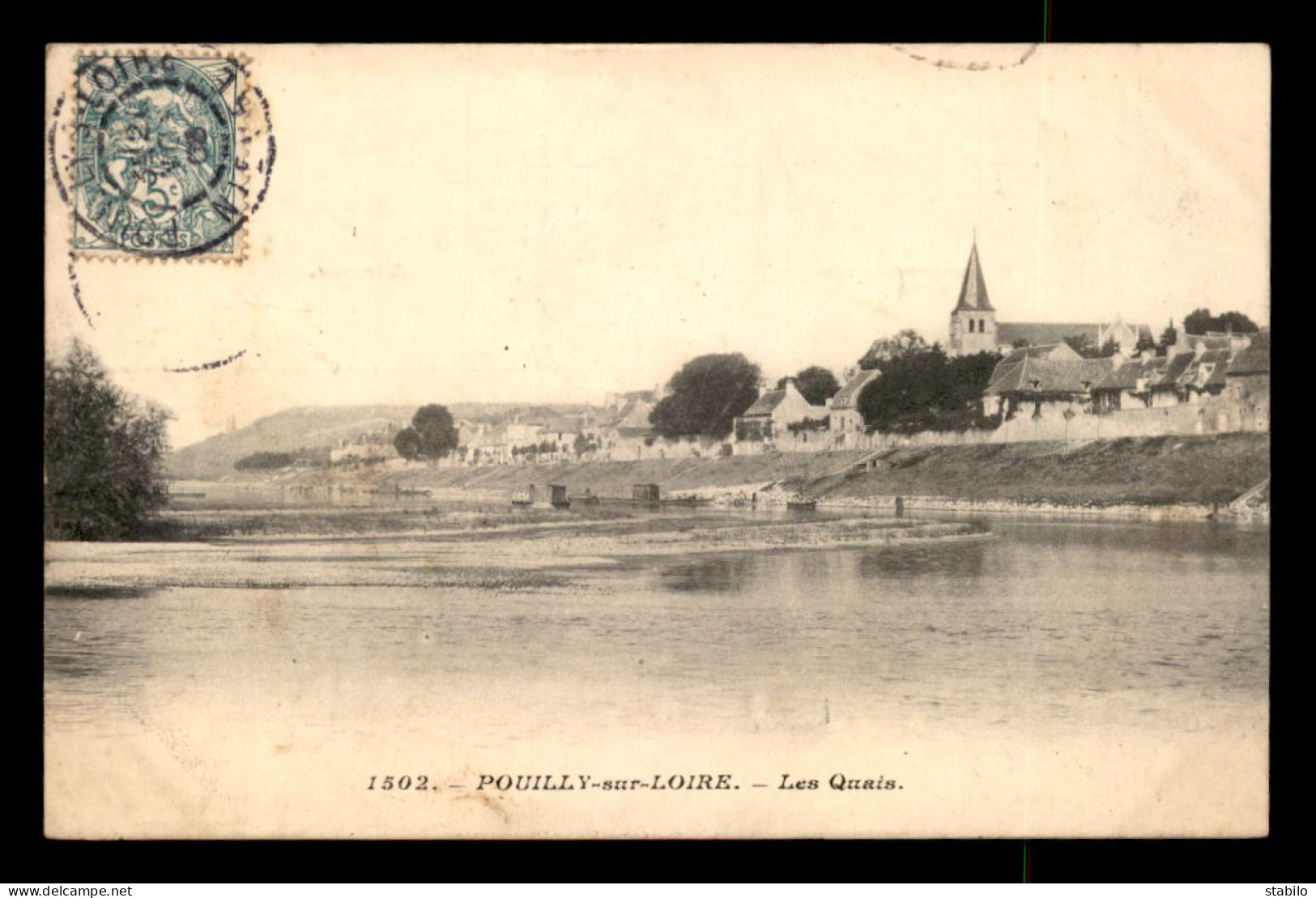 58 - POUILLY-SUR-LOIRE - LES QUAIS - Pouilly Sur Loire
