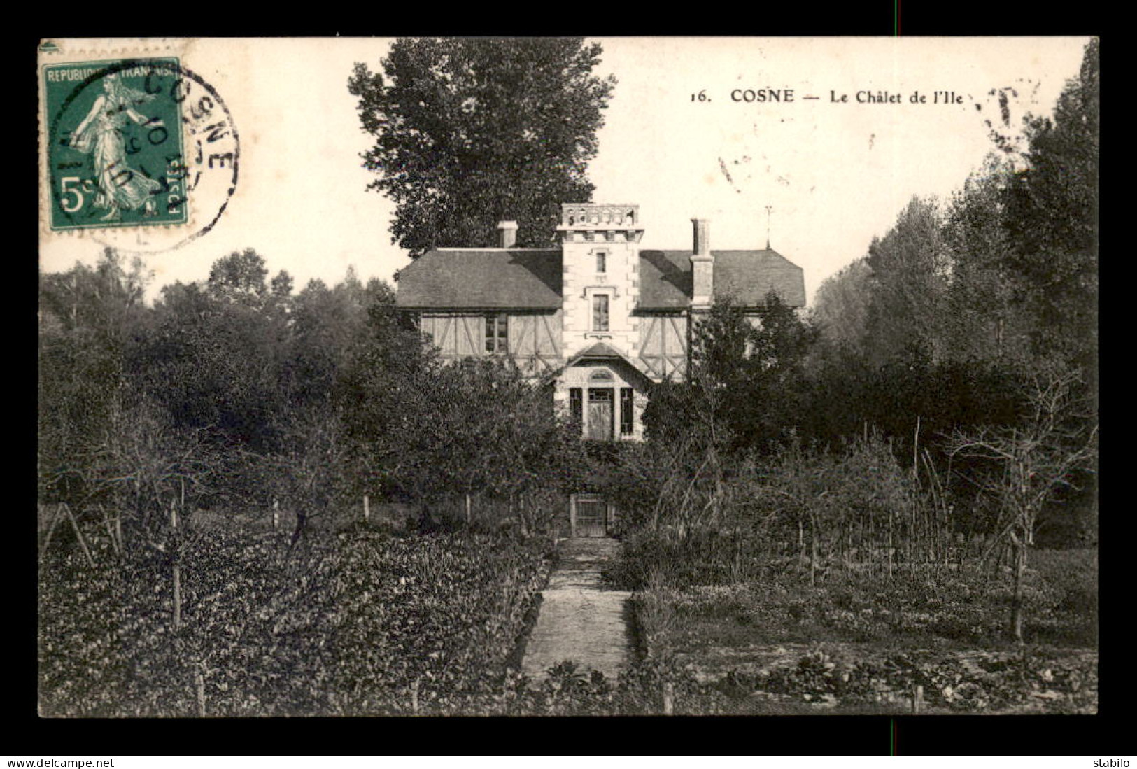 58 - COSNE - LE CHALET DE L'ILE - Cosne Cours Sur Loire