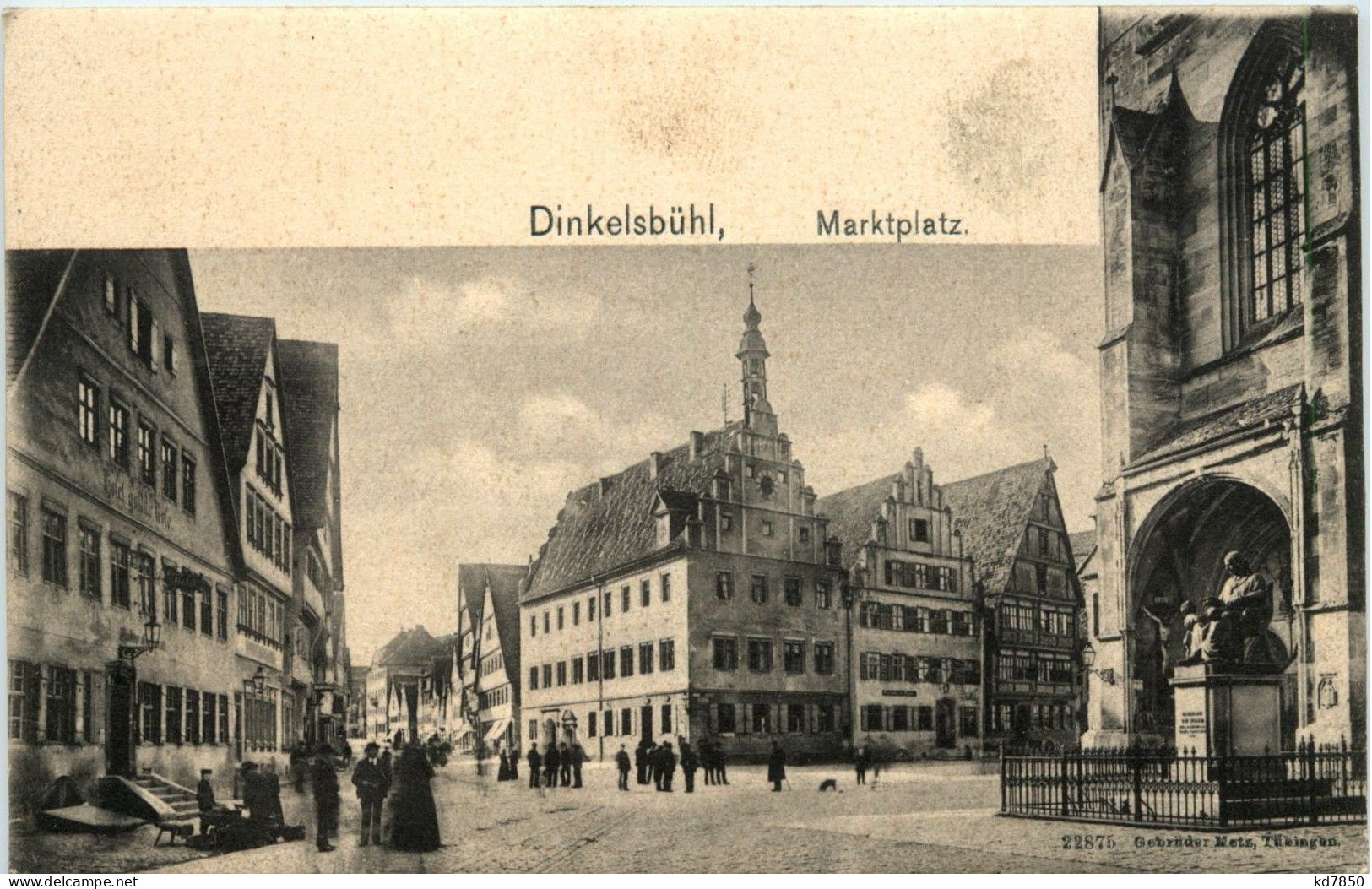 Dinkelsbühl - Marktplatz - Dinkelsbuehl