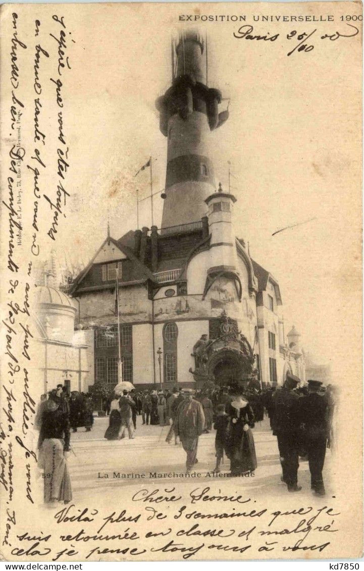 Paris - Exposition Universelle 1900 - Exhibitions