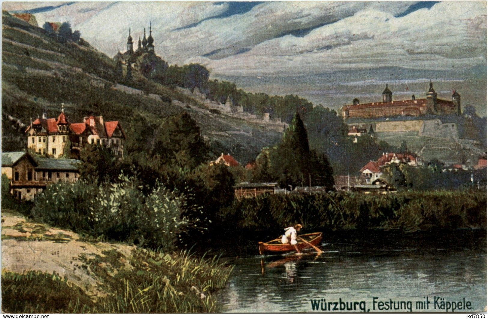 Würzburg - Festung Mit Käppele - Wuerzburg