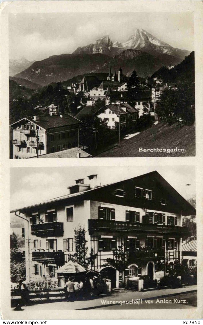 Berchtesgaden - Warengeschäft Von Anton Kunz - Berchtesgaden