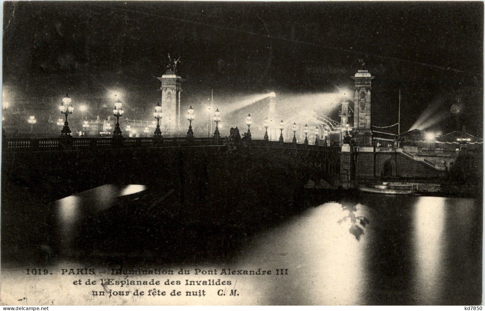 Paris - Inlumation Du Pont Alexandre III - Sonstige & Ohne Zuordnung