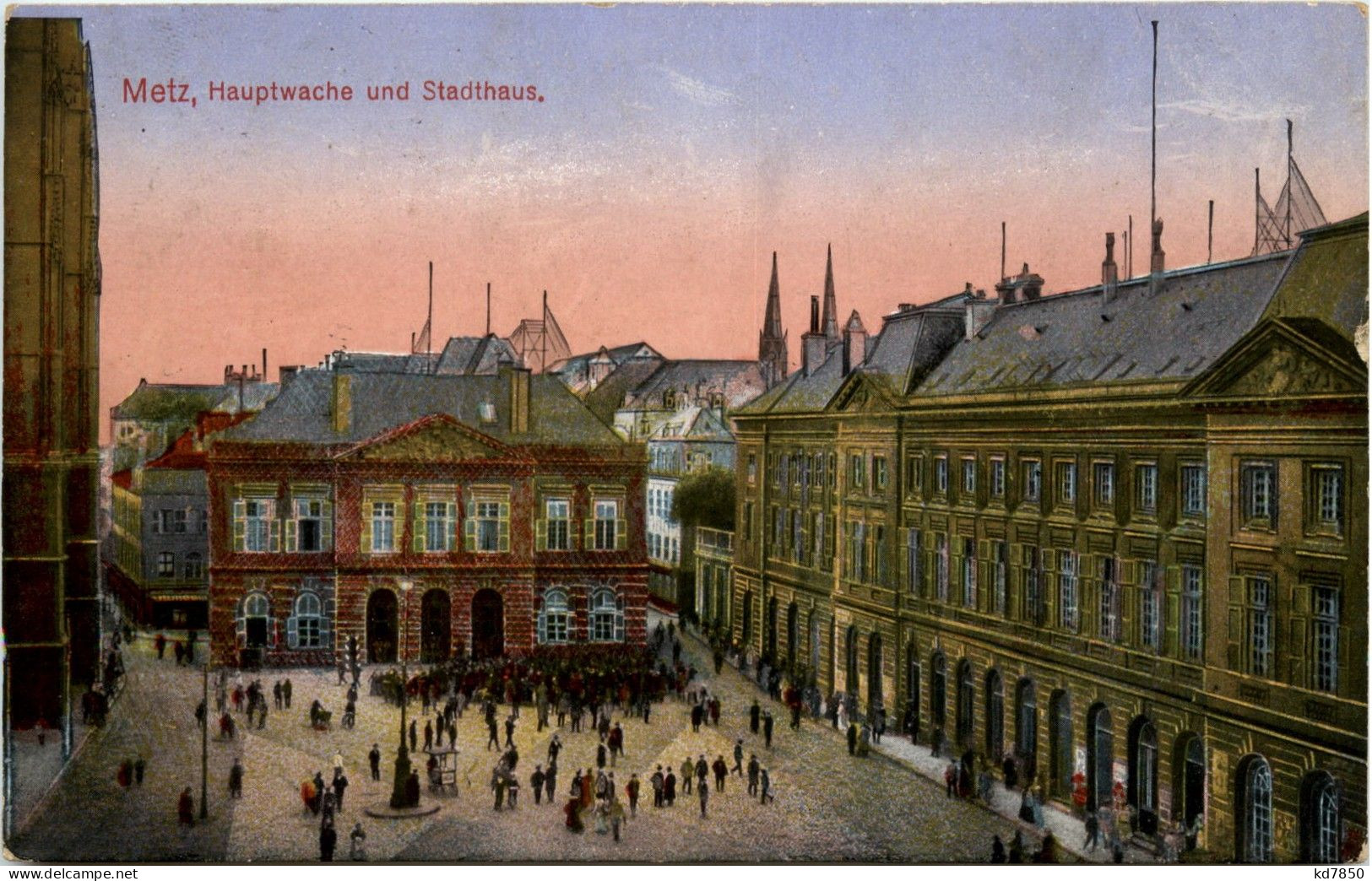 Metz - Hauptwache Und Stadthaus - Metz