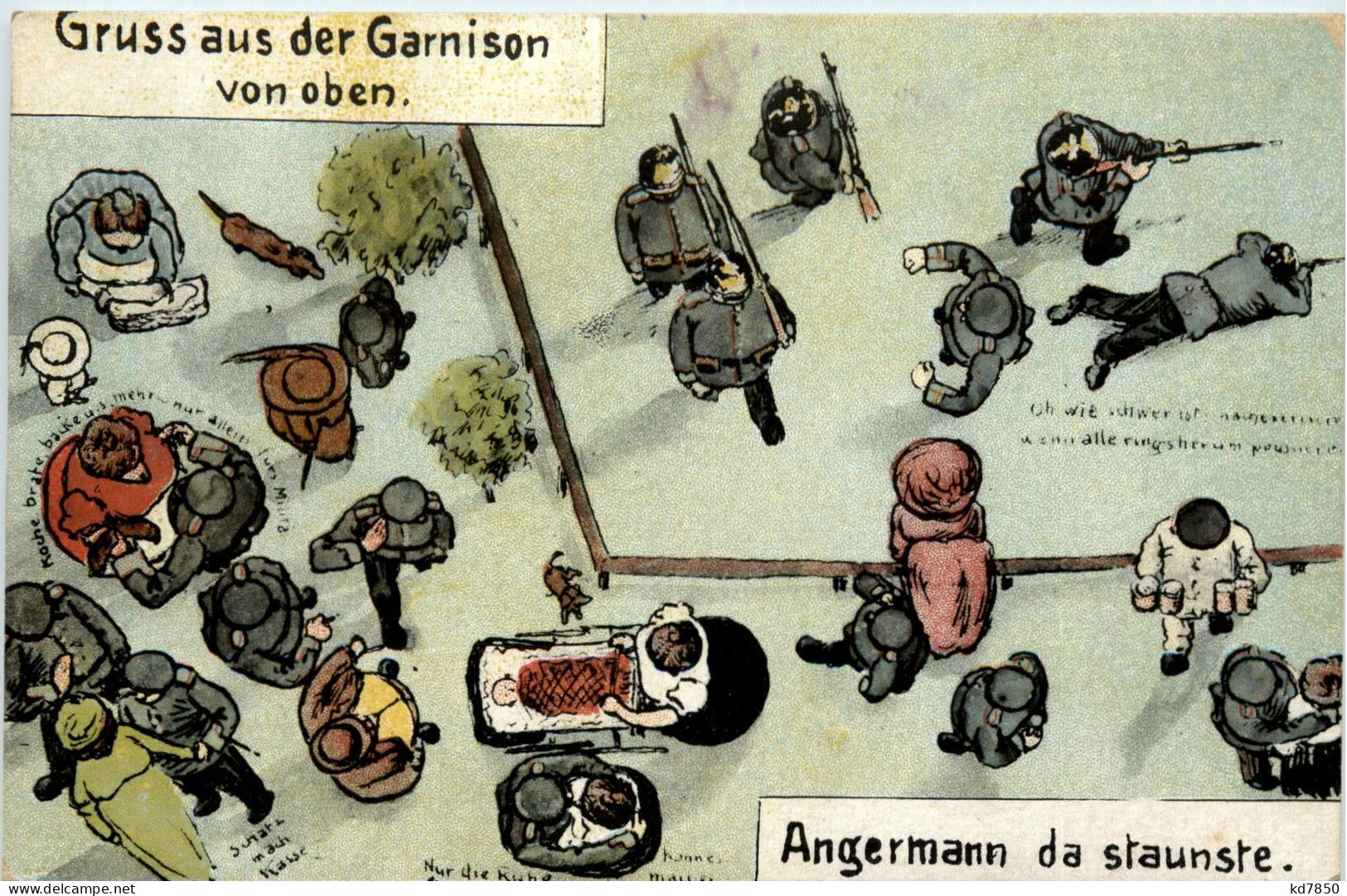 Gruss Von Der Garnison Von Oben - Altri & Non Classificati