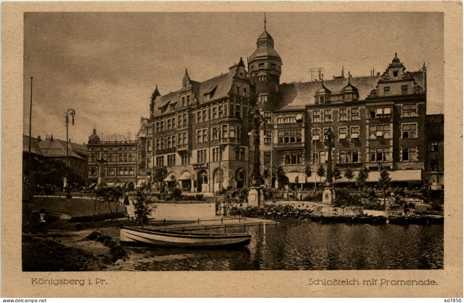 Königsberg - Schlossteich - Ostpreussen