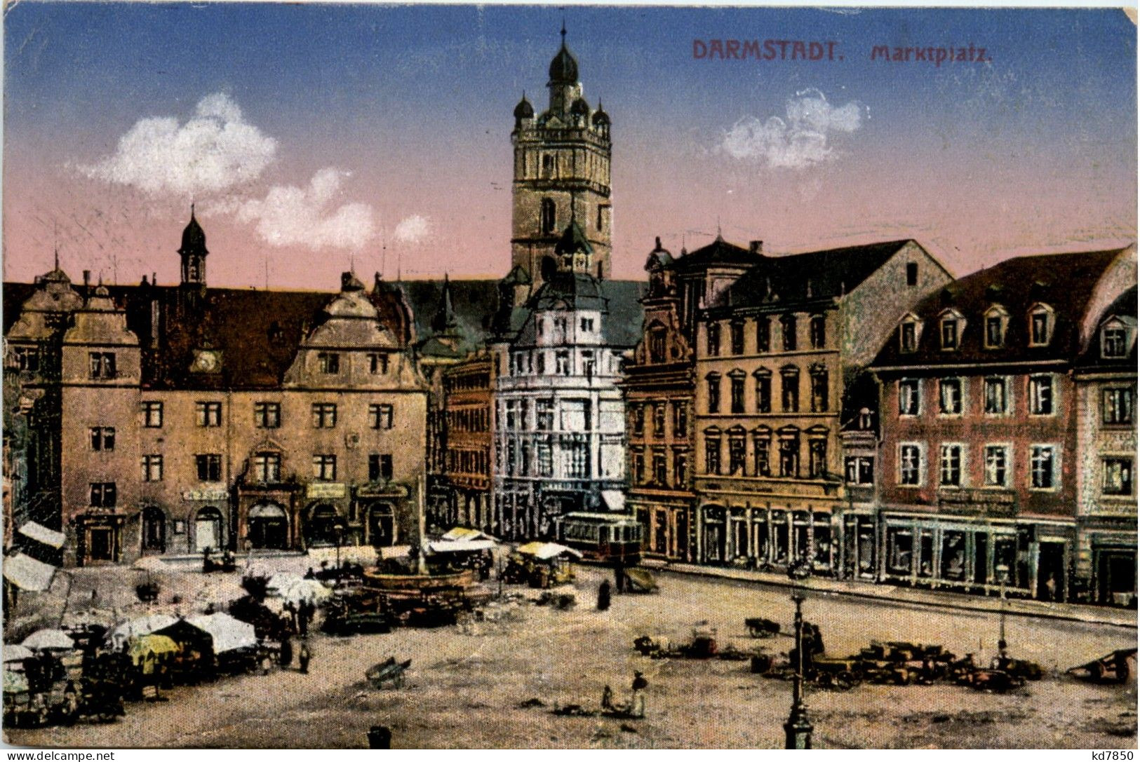 Darmstadt - Marktplatz - Darmstadt