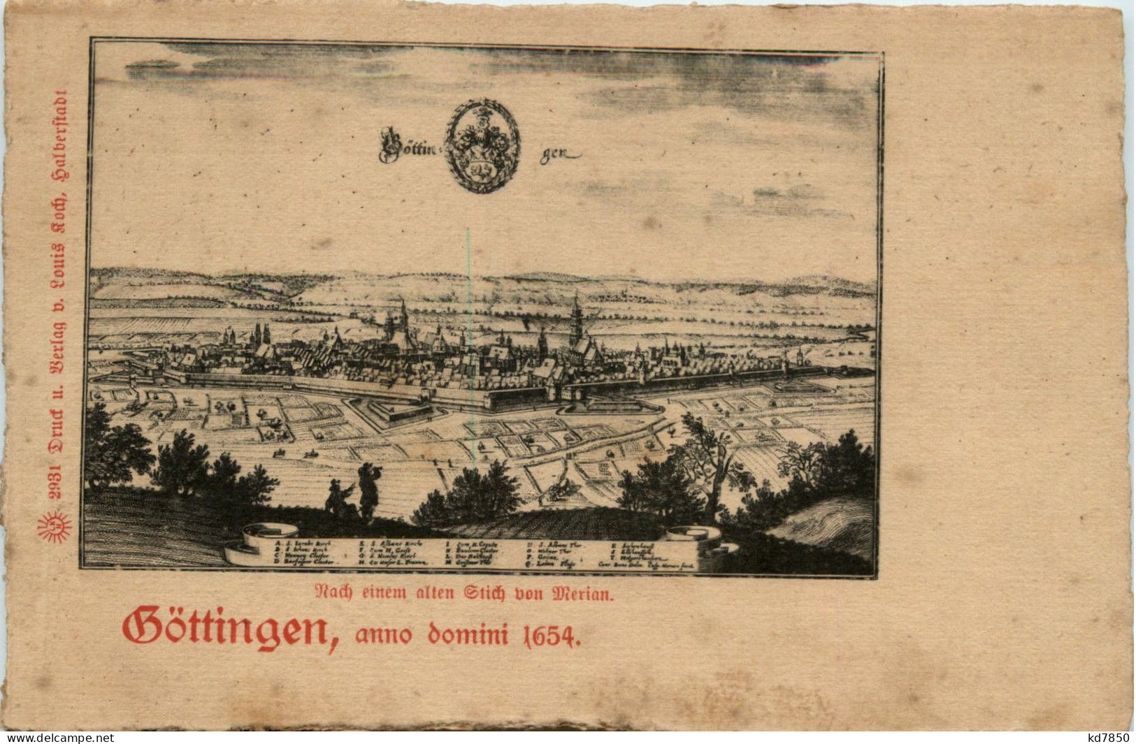 Göttingen Anno Domini 1654 - Goettingen