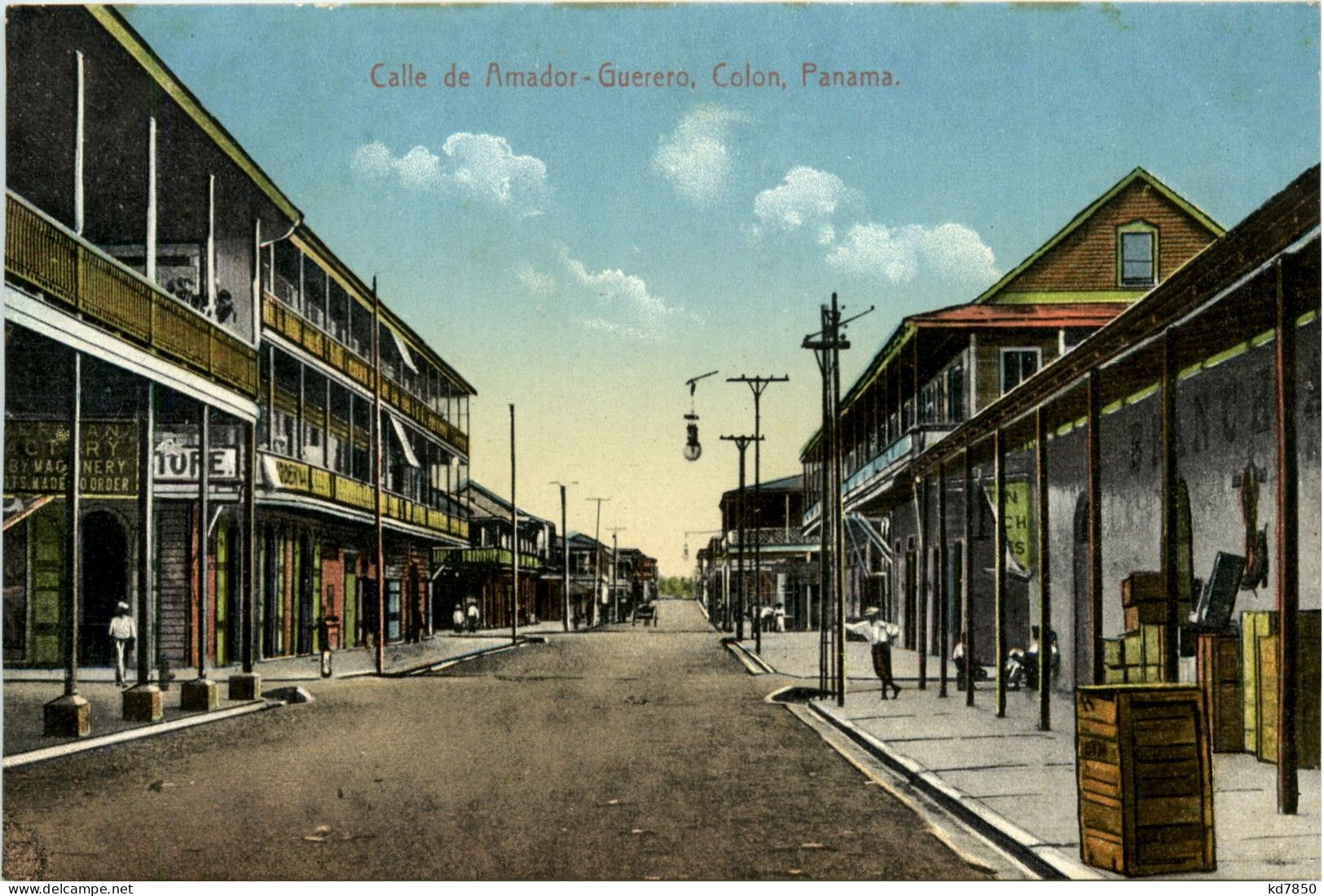 Panama - Colon - Calle De Amador Guerero - Panama