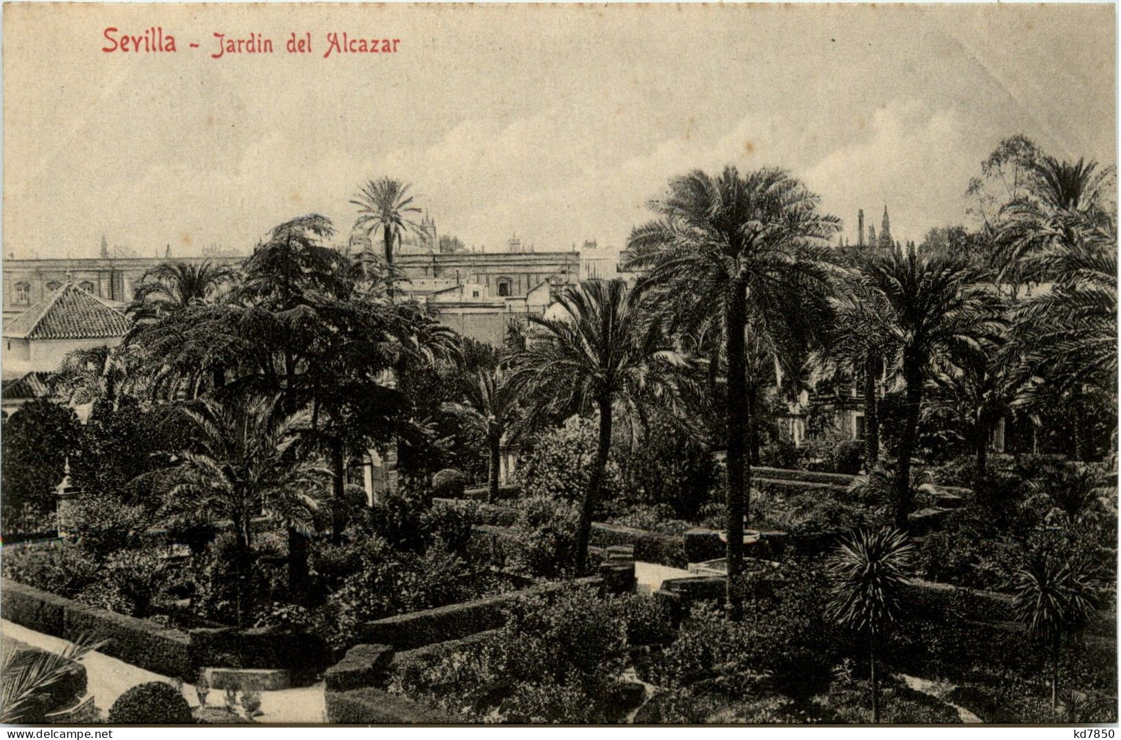 Sevilla - Jardin Del Alcazar - Sevilla