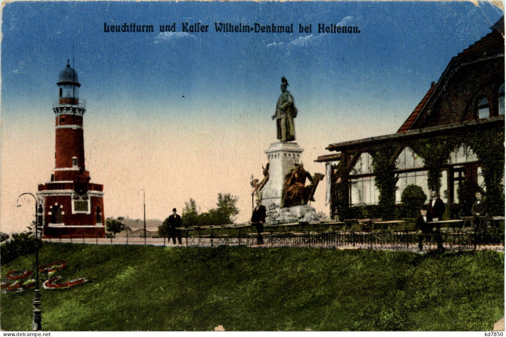 Holtenau - Leuchtturm Und Kaiser Wilhelm Denkmal - Kiel