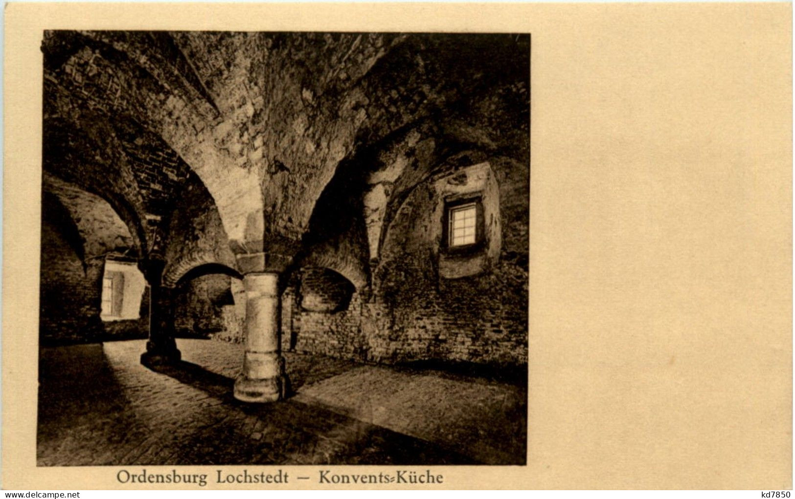 Ordensburg Lochstedt - Konvents Küche - Ostpreussen