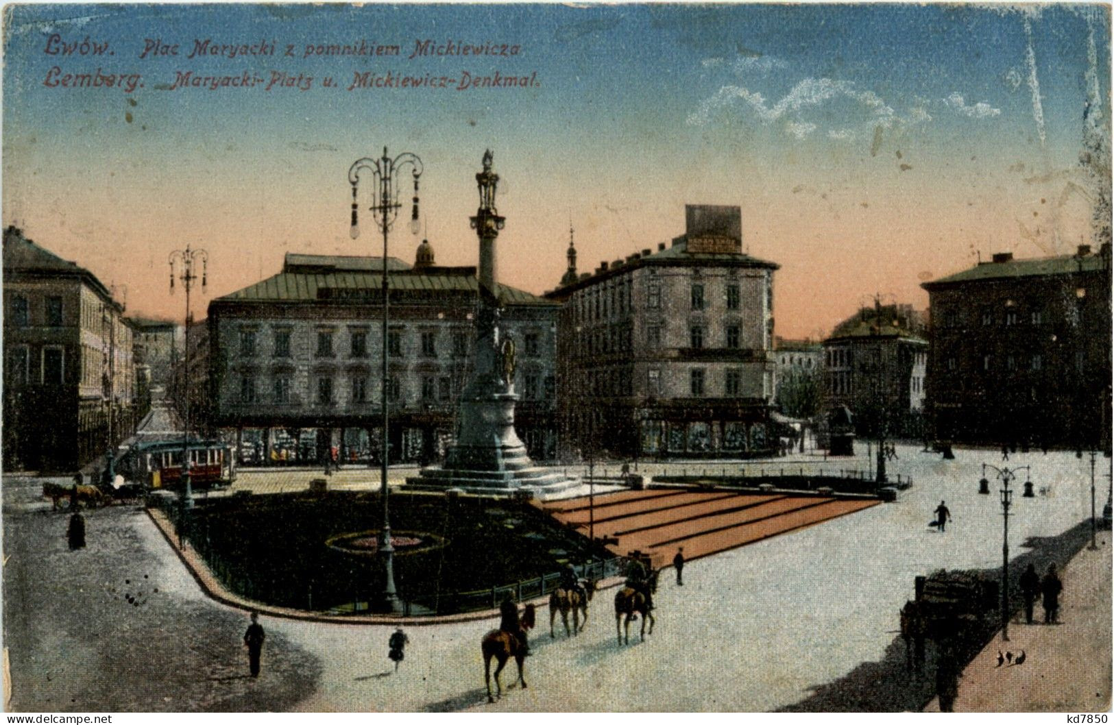 Lemberg - Maryacki Platz - Ucrania