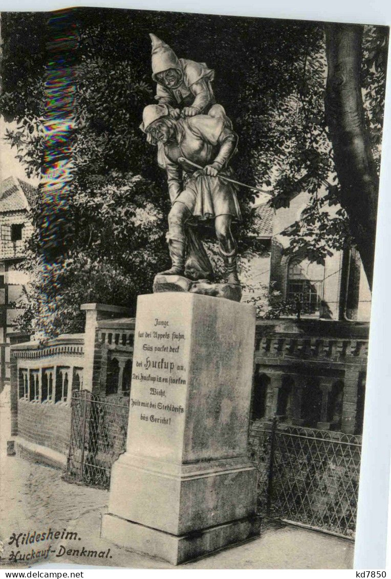 Hildesheim - Huckauf Denkmal - Hildesheim