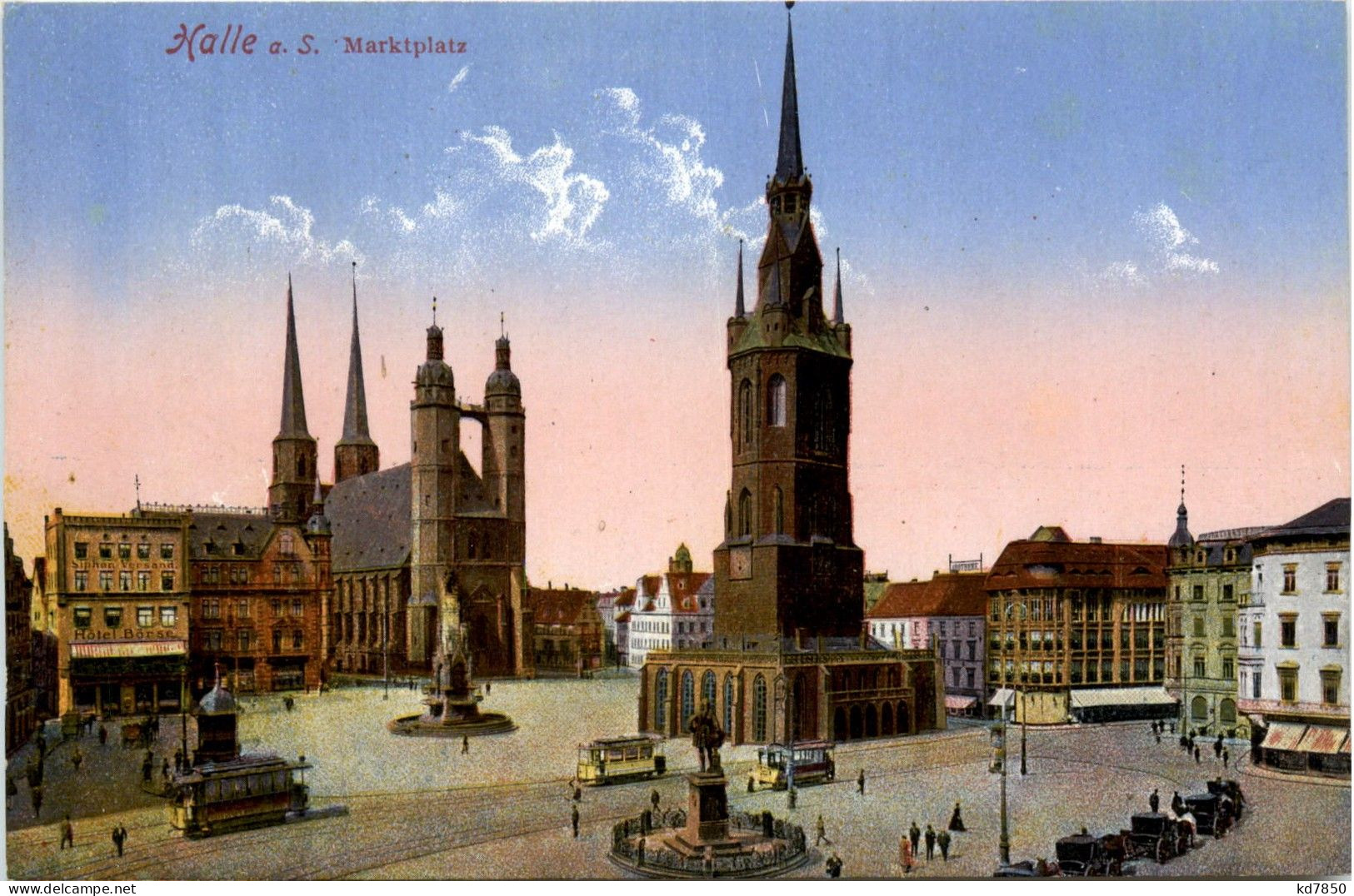 Halle - Marktplatz - Halle (Saale)