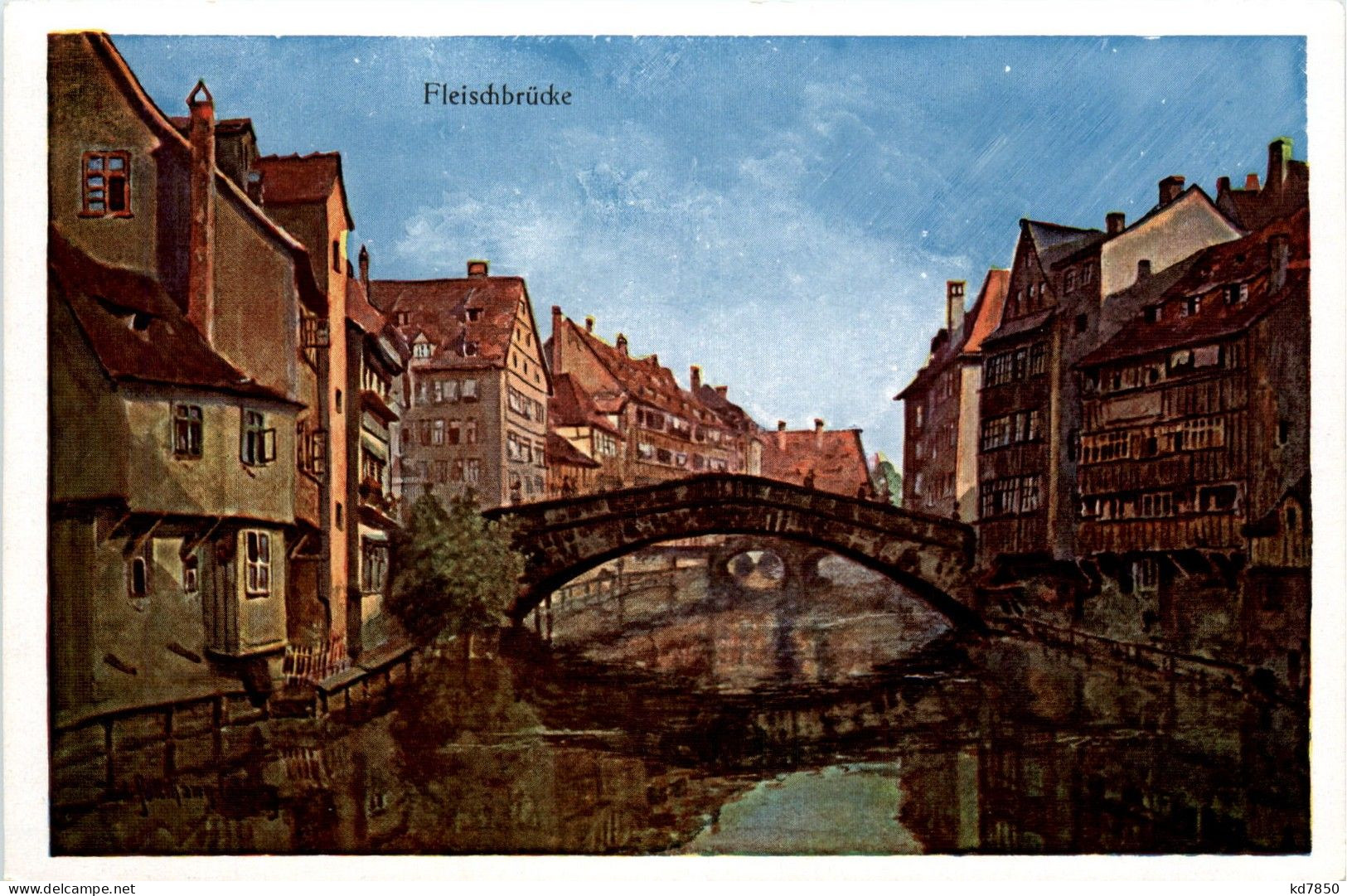 Nürnberg - Fleischbrücke - Nuernberg