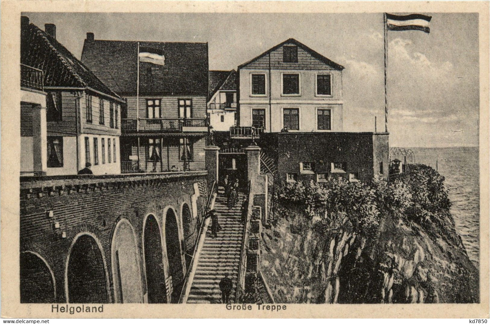 Helgoland - Grosse Treppe - Helgoland