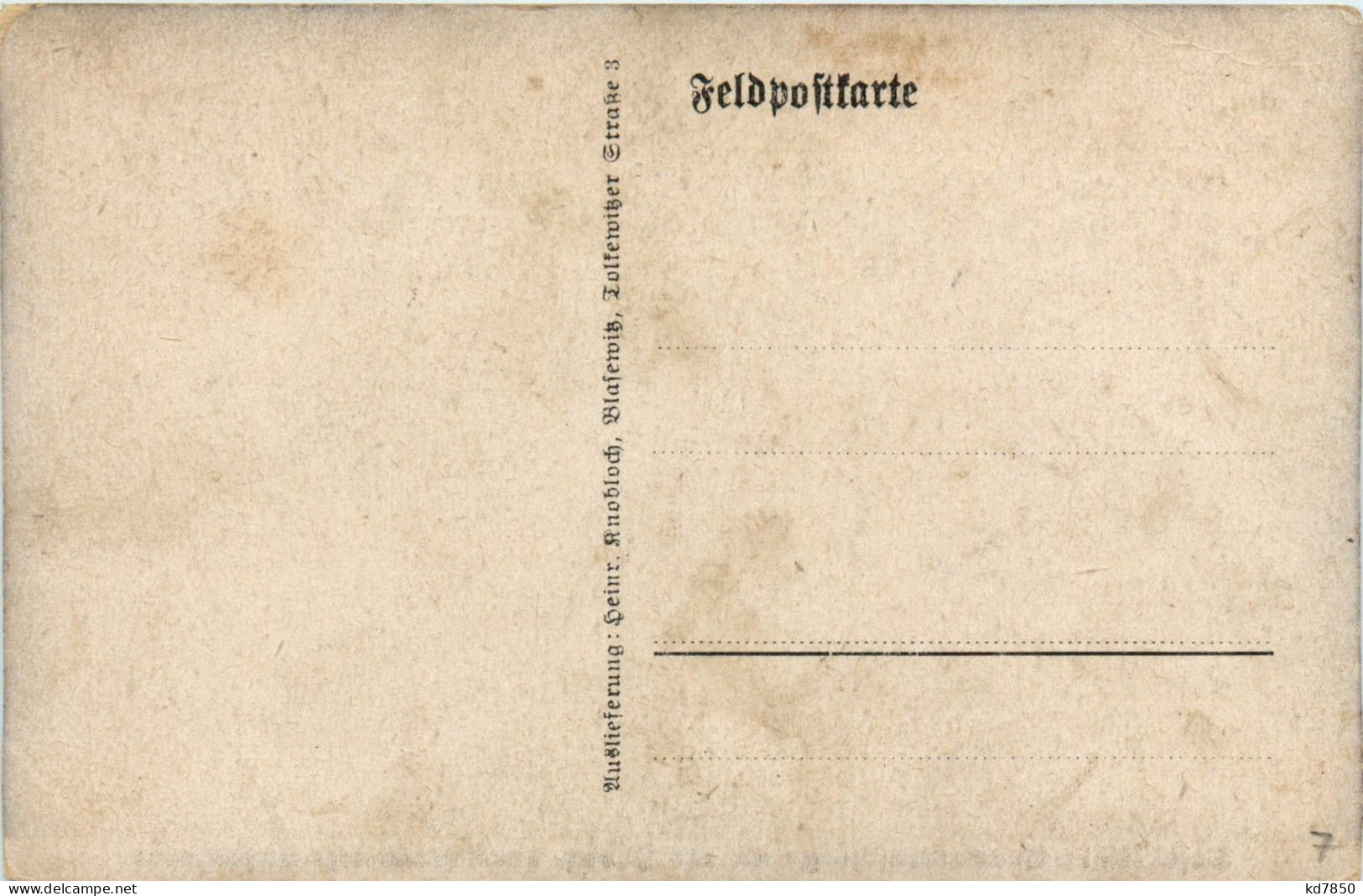 Granateinschlääge An Der Front - War 1914-18