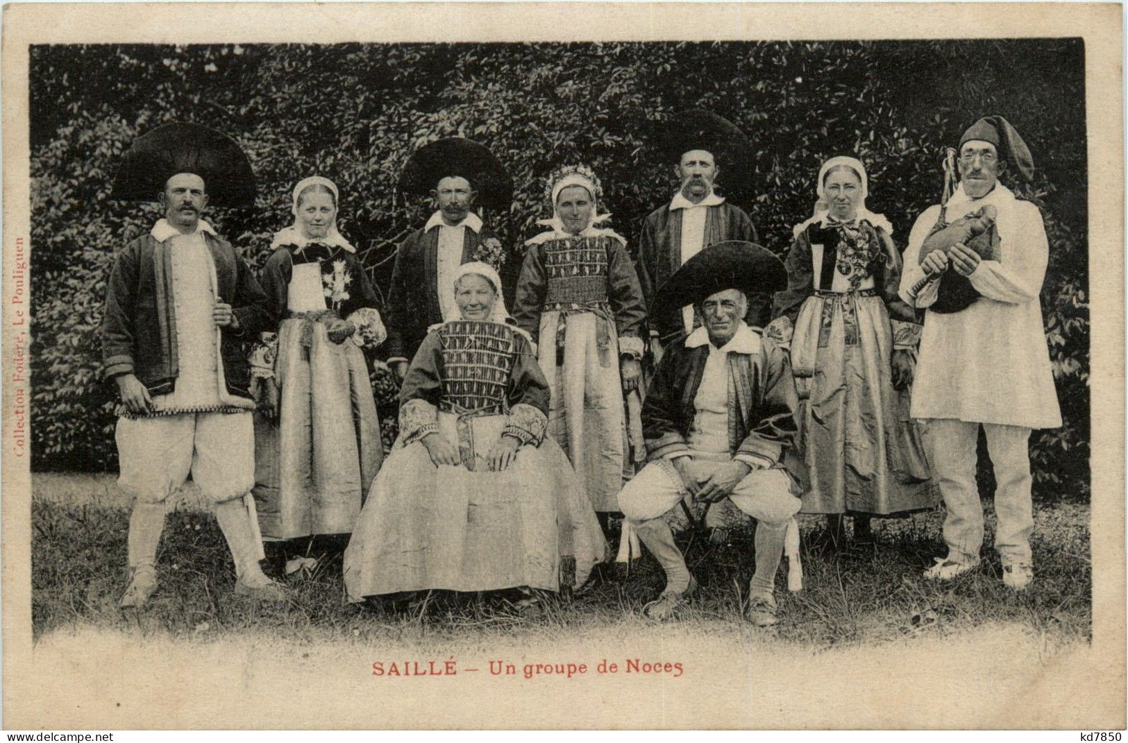 Saille - Un Groupe De Noces - Guérande