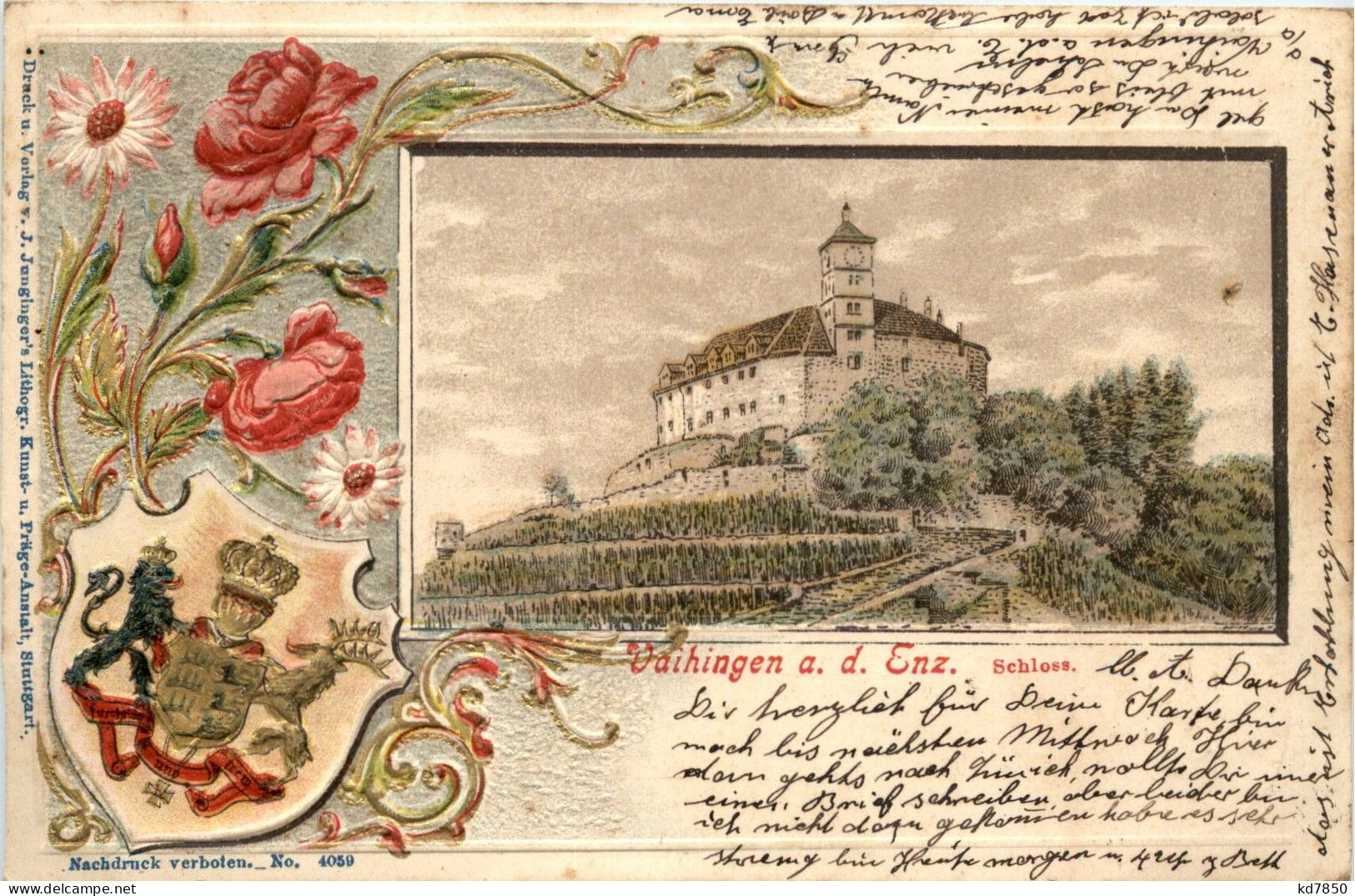 Vaihingen A D Enz - Litho - Ludwigsburg