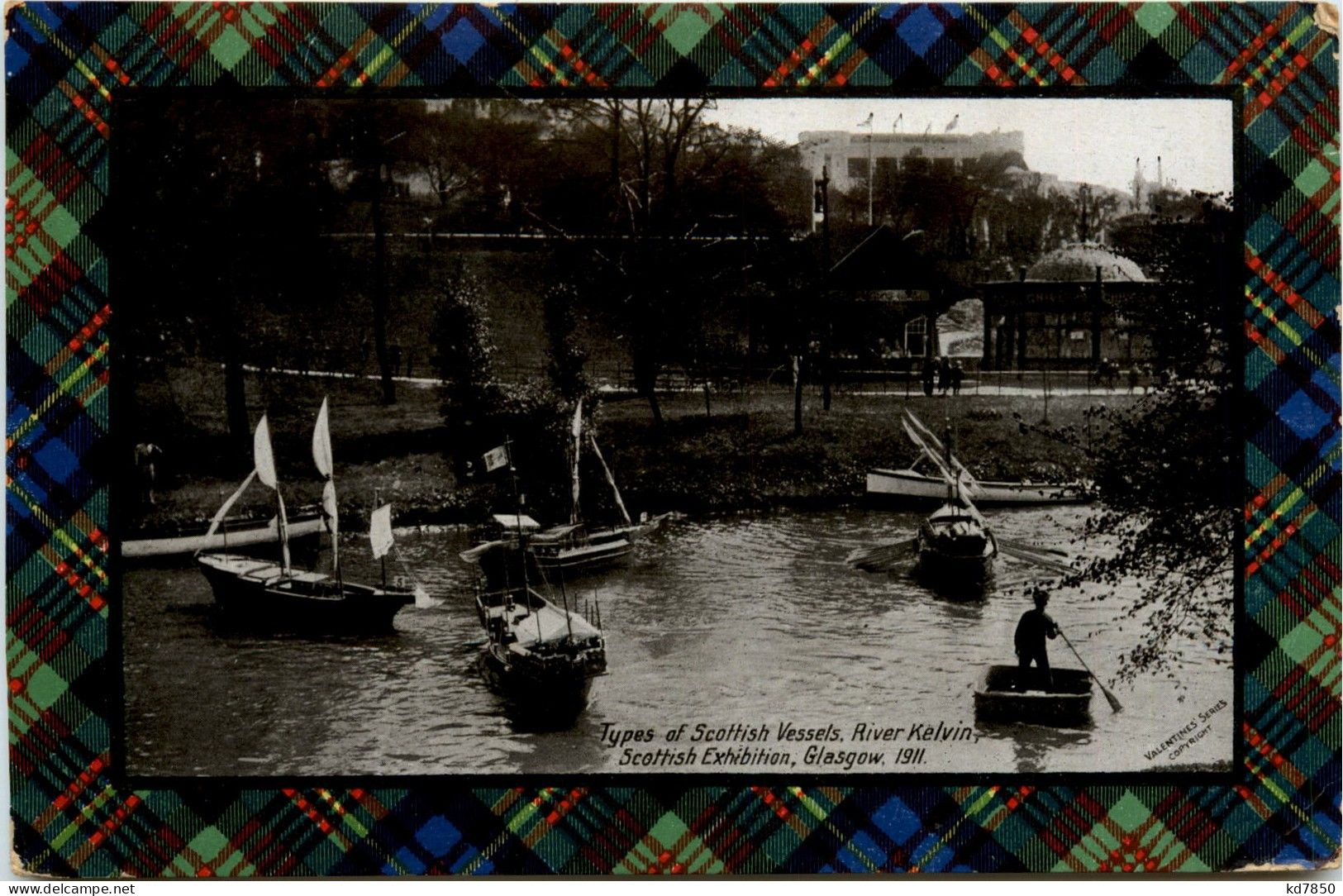 Glasgow - Types Of Scottisch Vessels - Scottish Exhibition - Lanarkshire / Glasgow