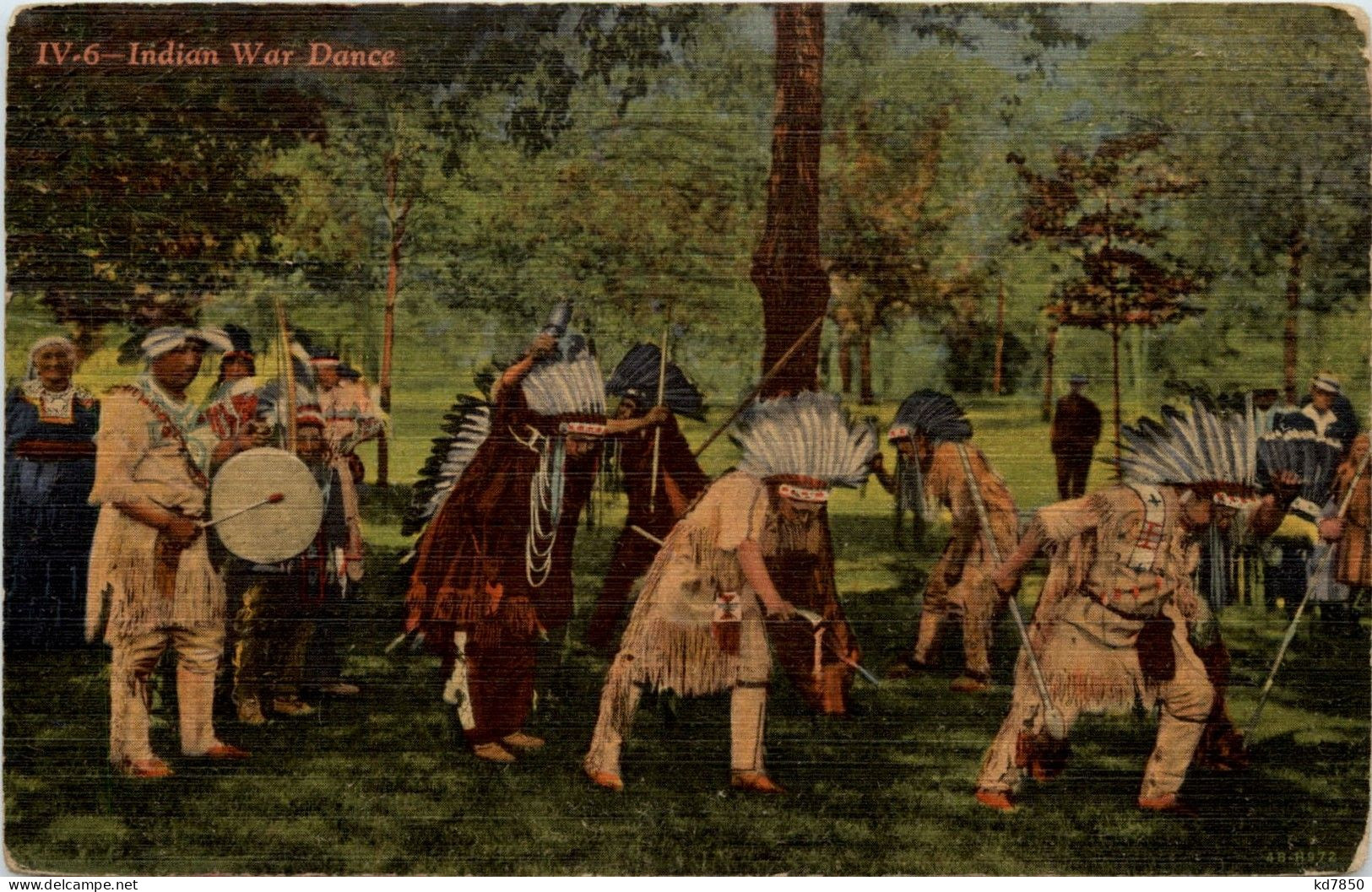 Indian War Dance - Indiens D'Amérique Du Nord