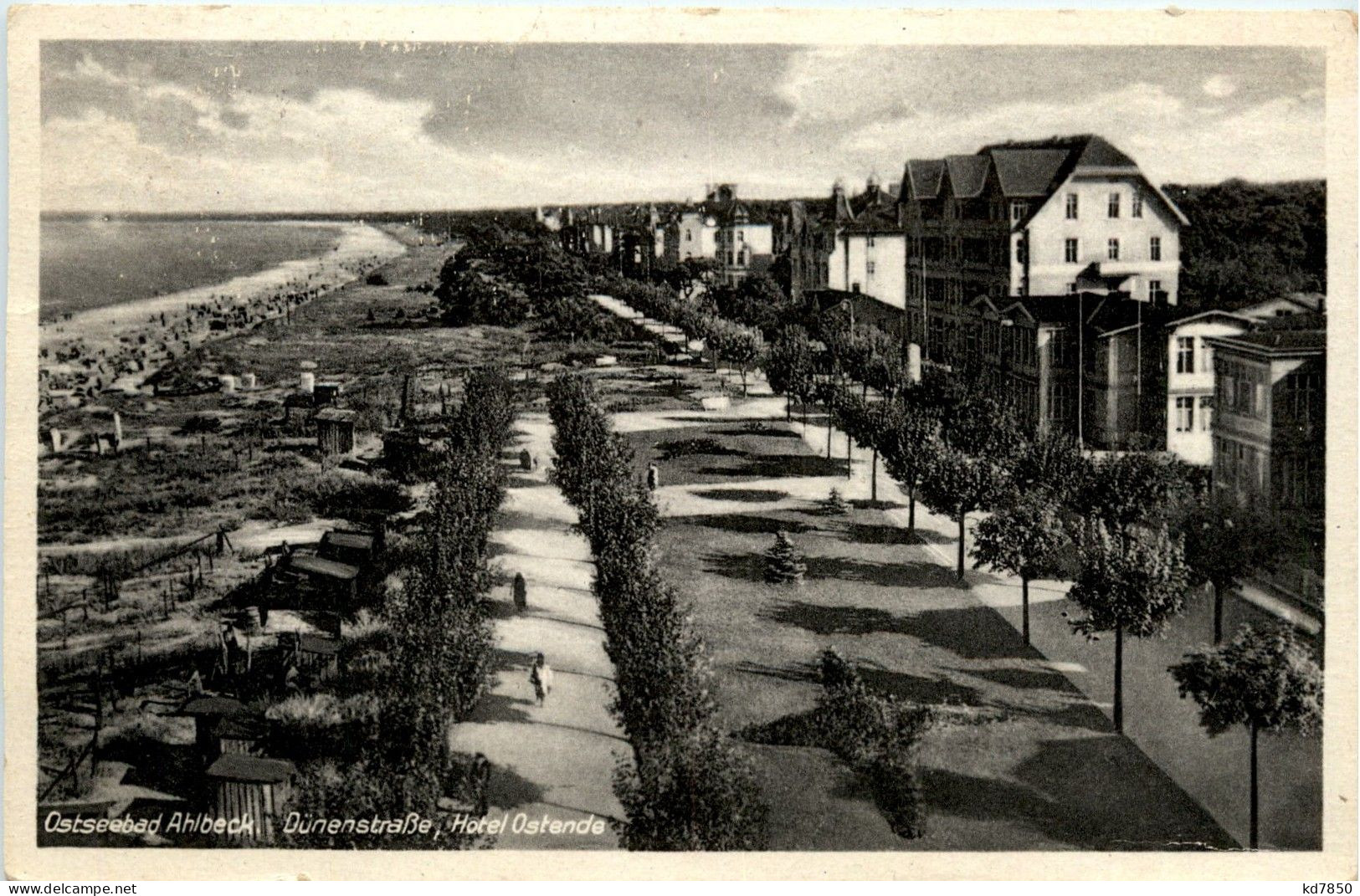 Ostseebad Ahlbeck - Dünenstrasse - Usedom