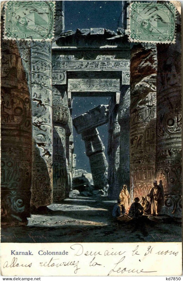 Karnak - Colonnade - Autres & Non Classés