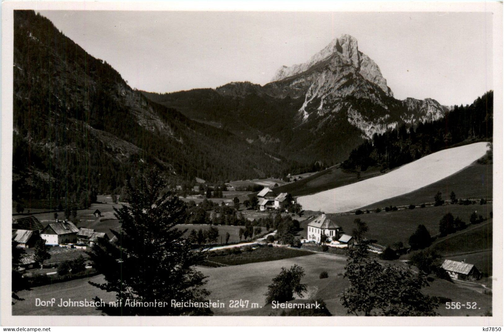 Gesäuse/Steiermark - Gesäuse, Dorf Johnsbach Mit Admonter Reichenstein - Gesäuse