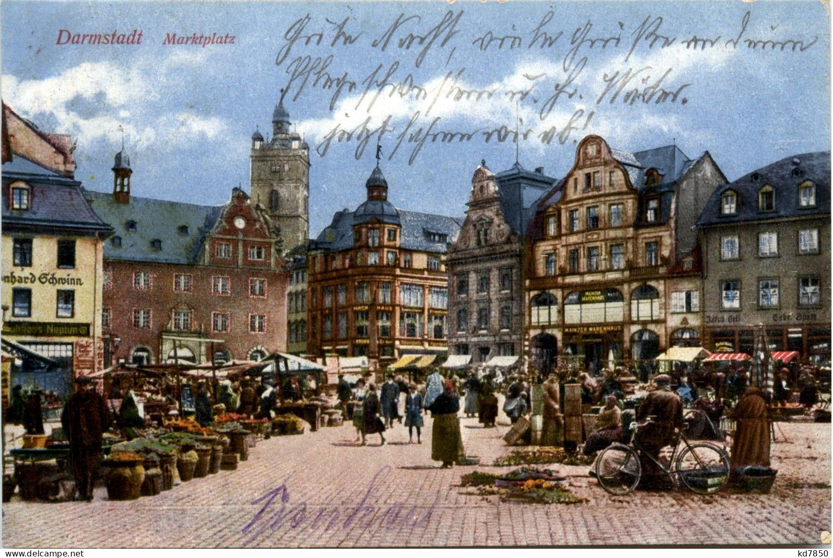 Darmstadt - Marktplatz - Darmstadt