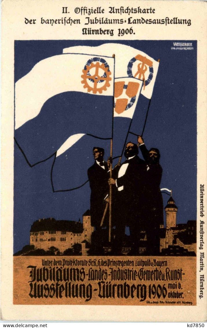 Nürnberg - Bayrische Jubiläums Landesaustellung 1906 - Nürnberg