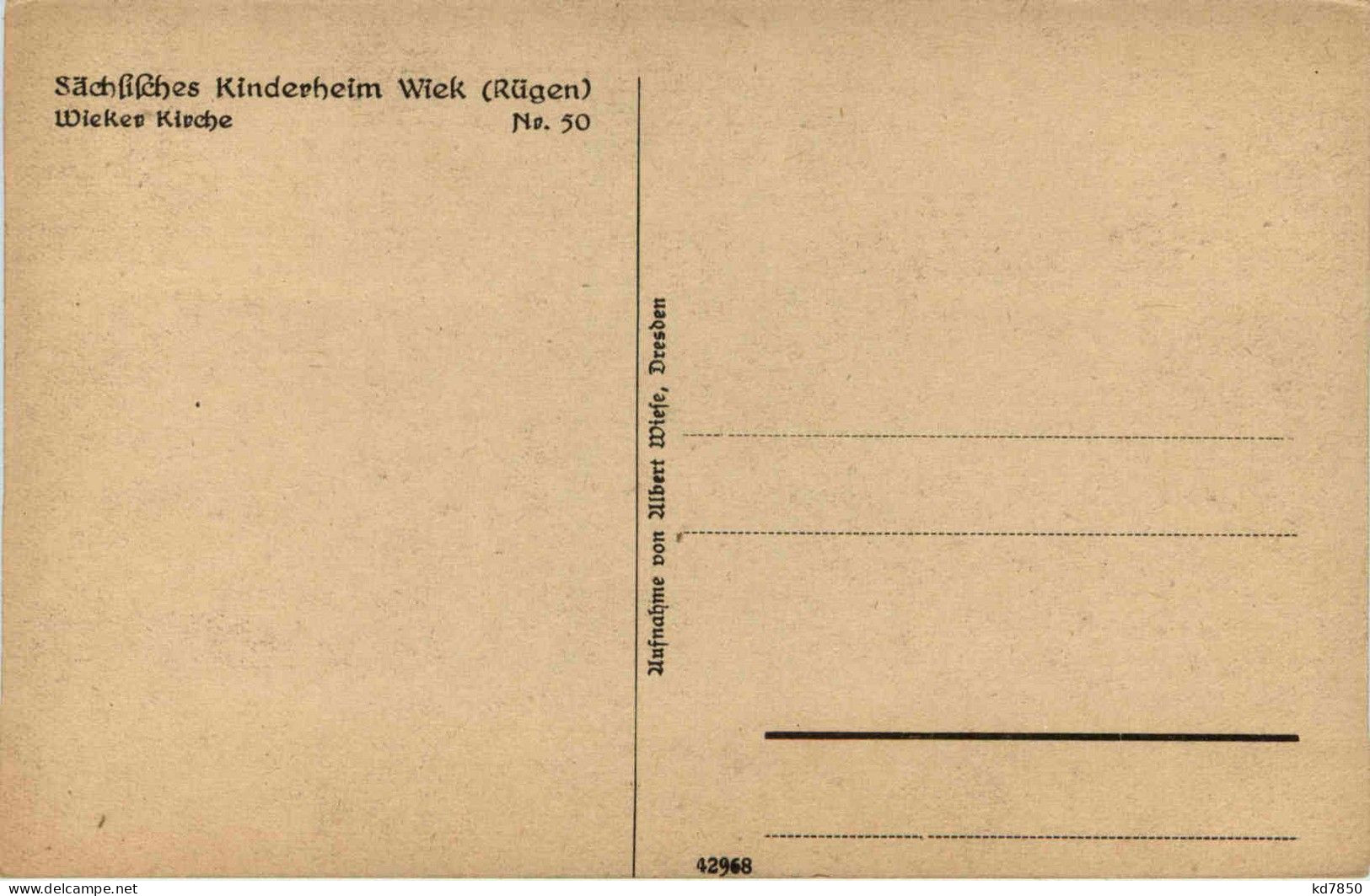 Sächsisches Kinderheim Wiek - Ruegen