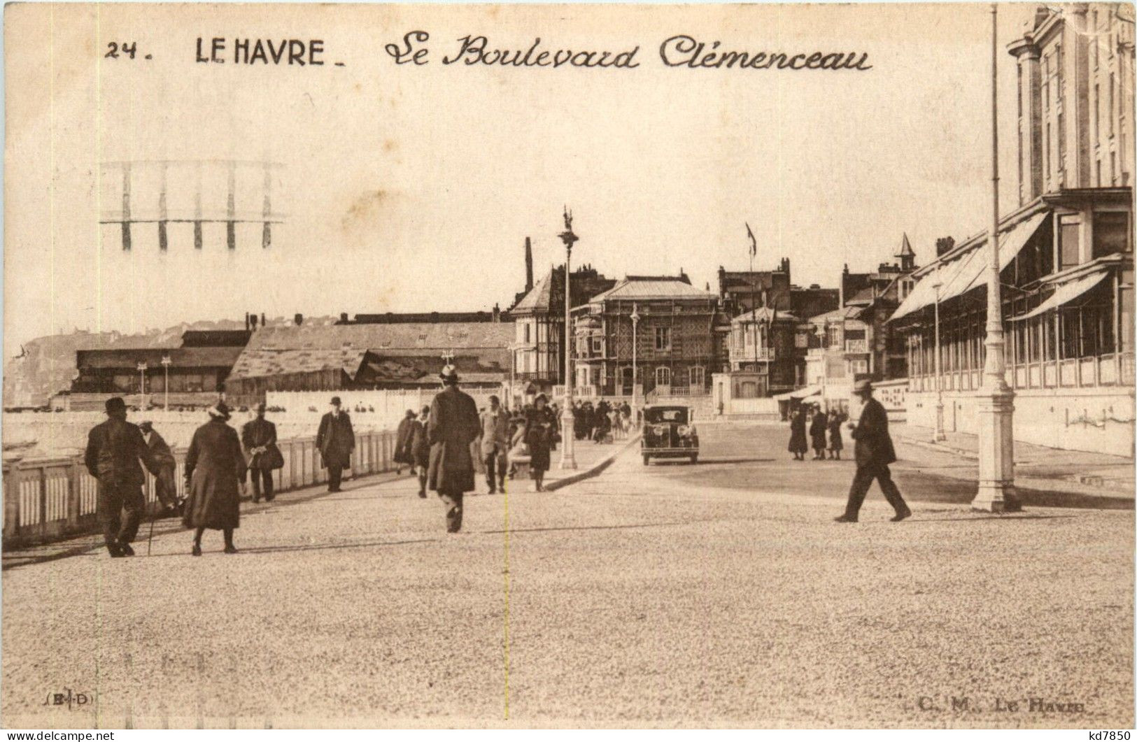 Le Havre - Le Boulevard Clemenceau - Unclassified