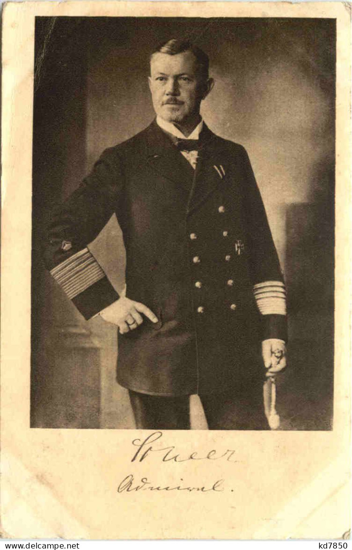 Admiral Scheer - Hombres Políticos Y Militares