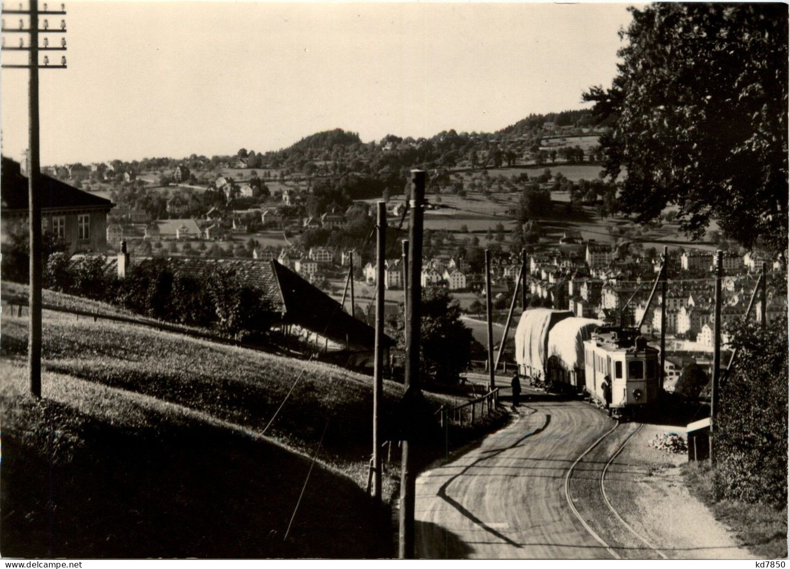 TB Grossprofil Güterzug Bei Tivoli - Eisenbahnen