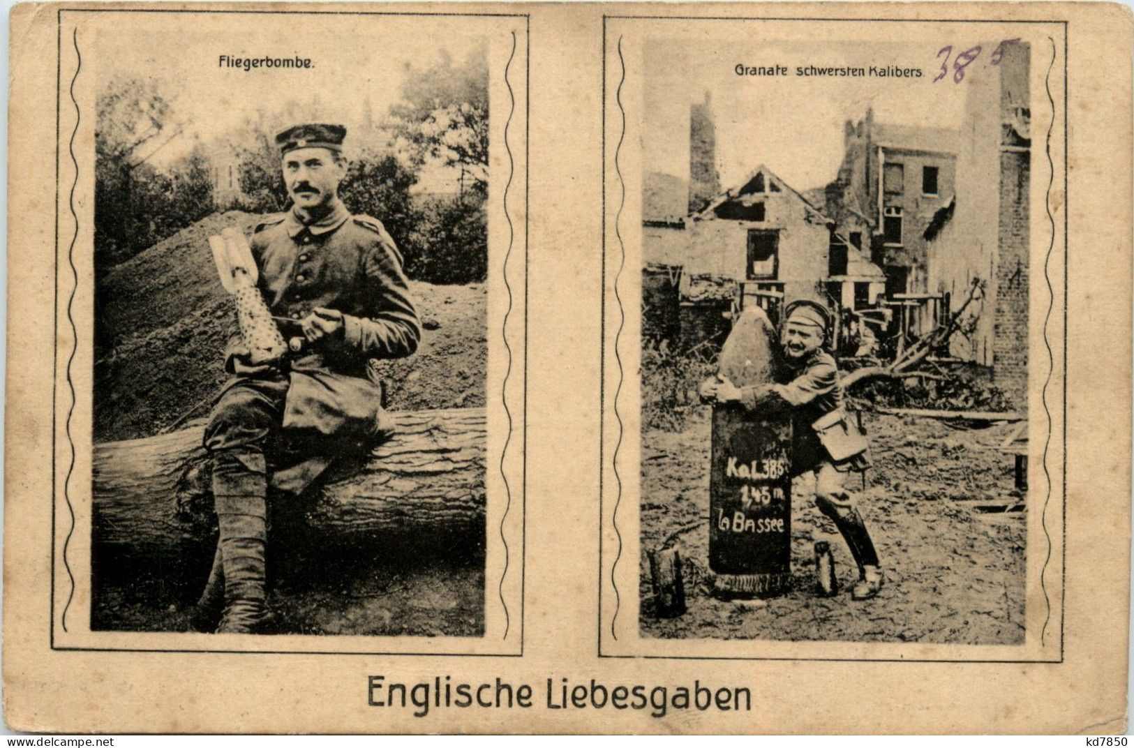 Englische Liebesgaben - Weltkrieg 1914-18