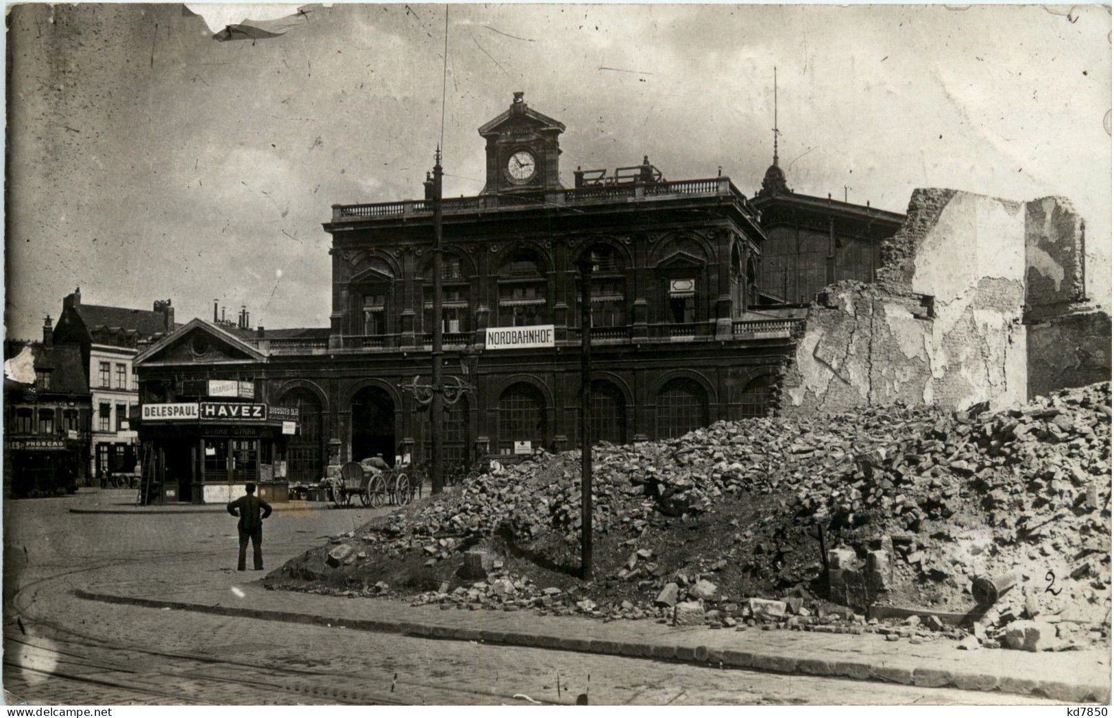 Nordbahnhof - Feldpost - Weltkrieg 1914-18