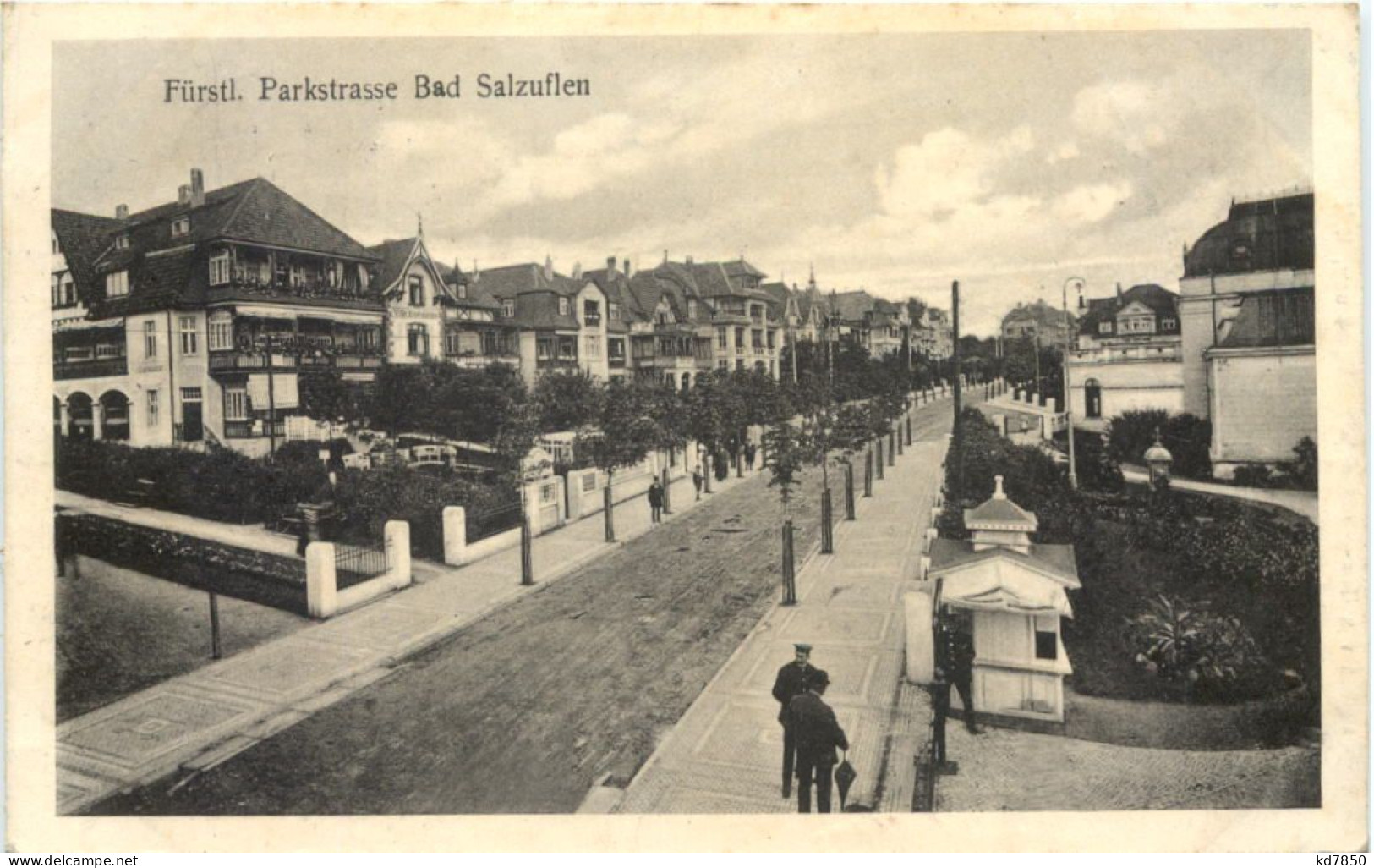 Bad Salzuflen - Fürstl. Parkstrasse - Bad Salzuflen