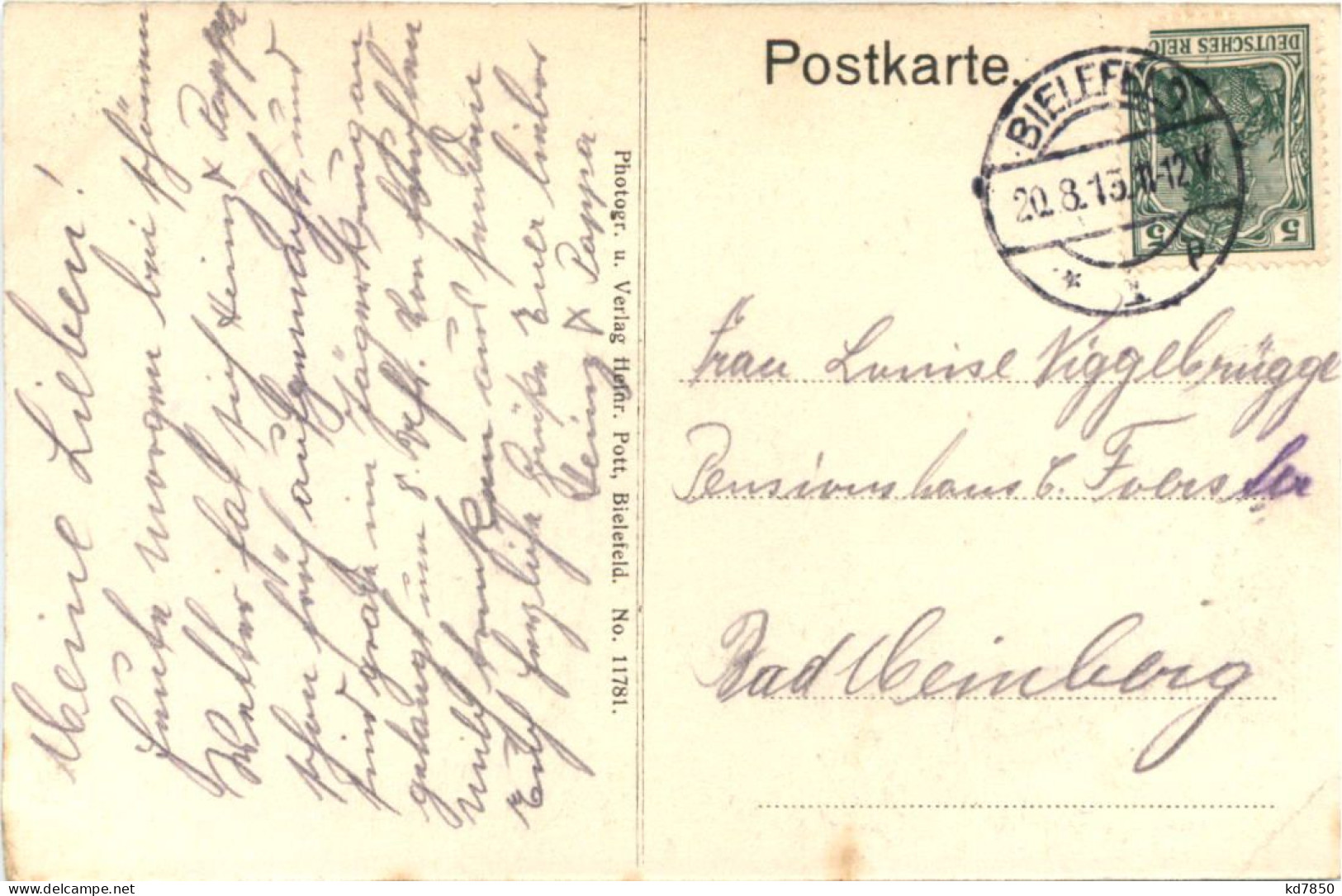 Gruss Aus Dornberg I. W. - Amtshaus - Bielefeld - Bielefeld