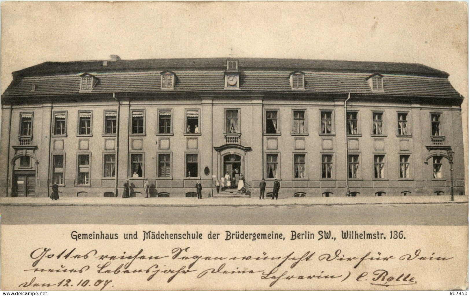 Berlin - Gemeinhaus Und Mädchenschule Der Brüdergemeinde - Other & Unclassified