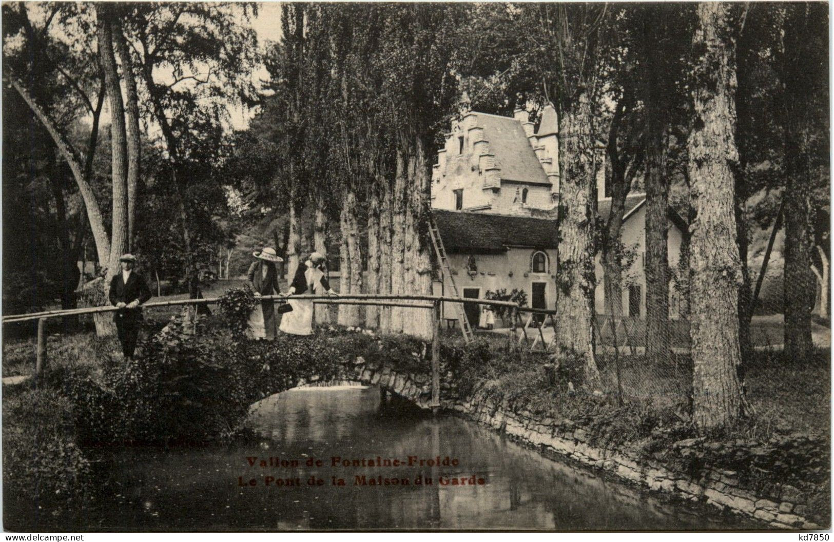 Vallon De Fontaine-Froide - Le Pont De La Maison Du Garde - Sonstige & Ohne Zuordnung